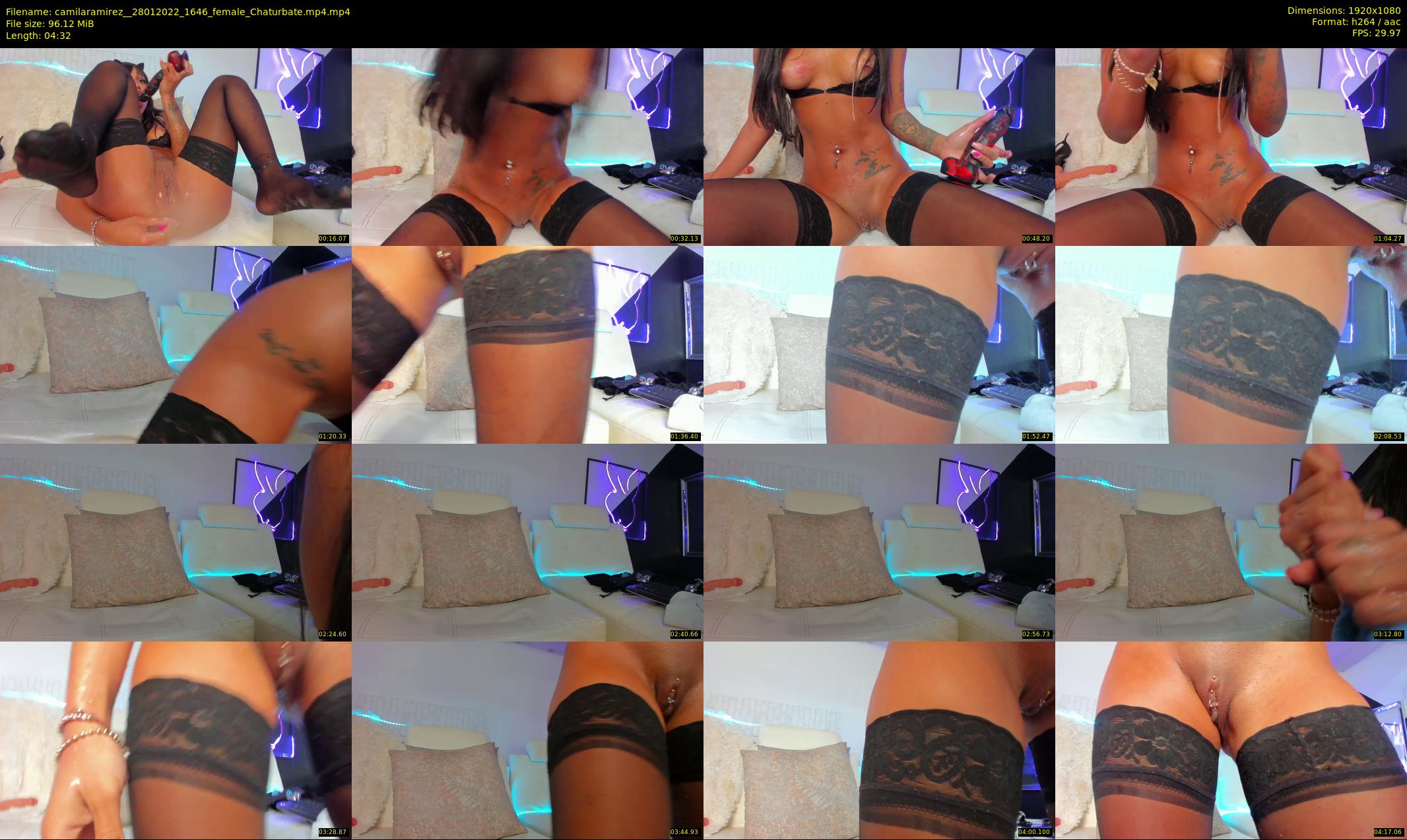 camilaramirez_ — 5 minute Chaturbate female cam show recording, 1080p, Jan 28, 2022