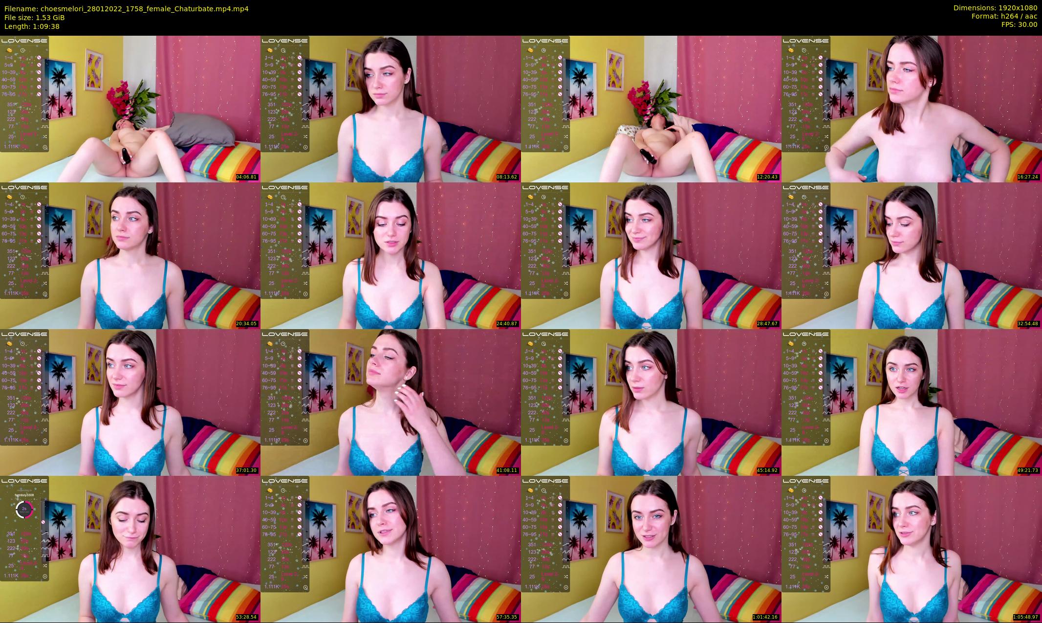 choesmelori — 70 minute Chaturbate couple cam show recording, 1080p, Jan 28, 2022