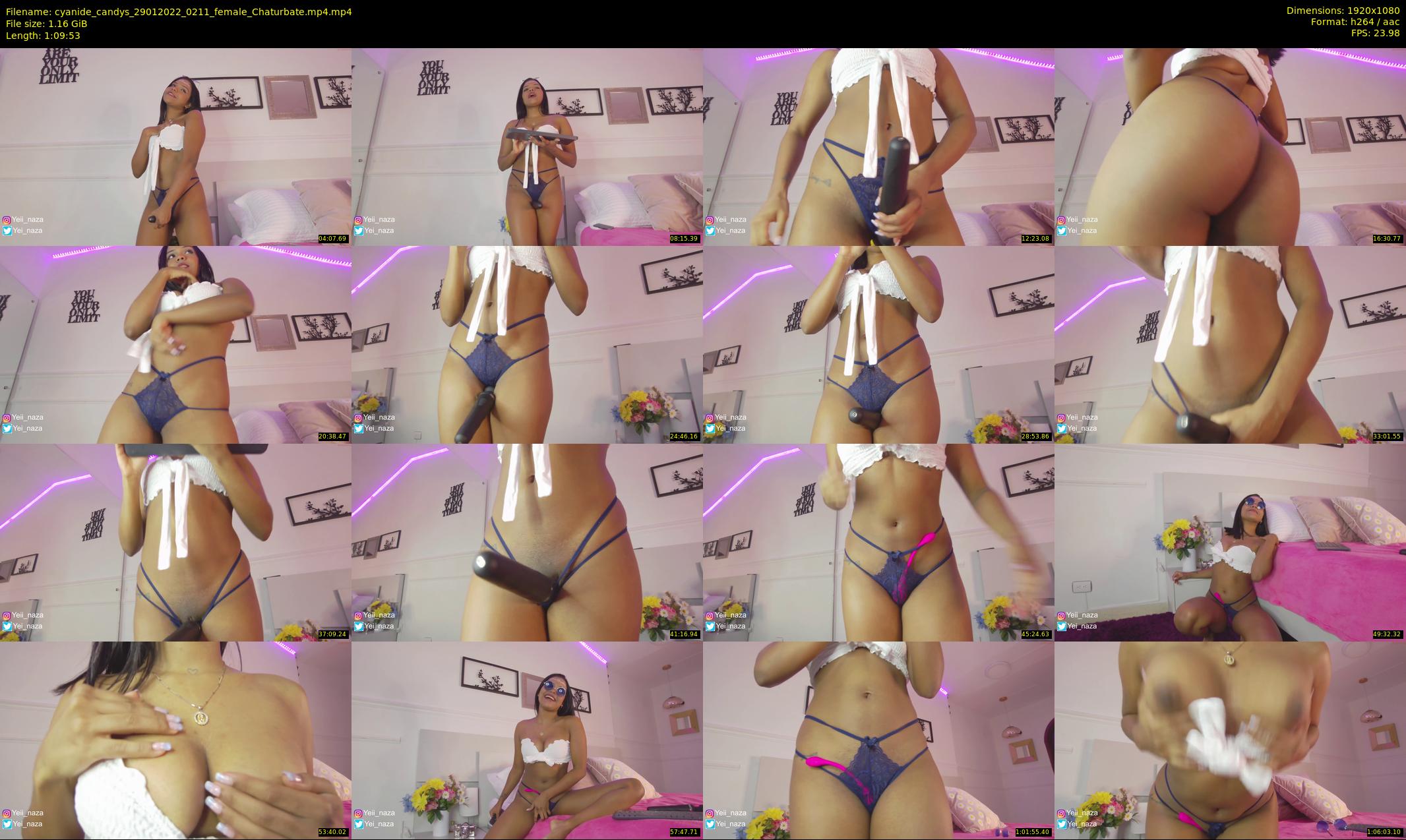 cyanide_candys — 70 minute Chaturbate female cam show recording, 1080p, Jan 29, 2022