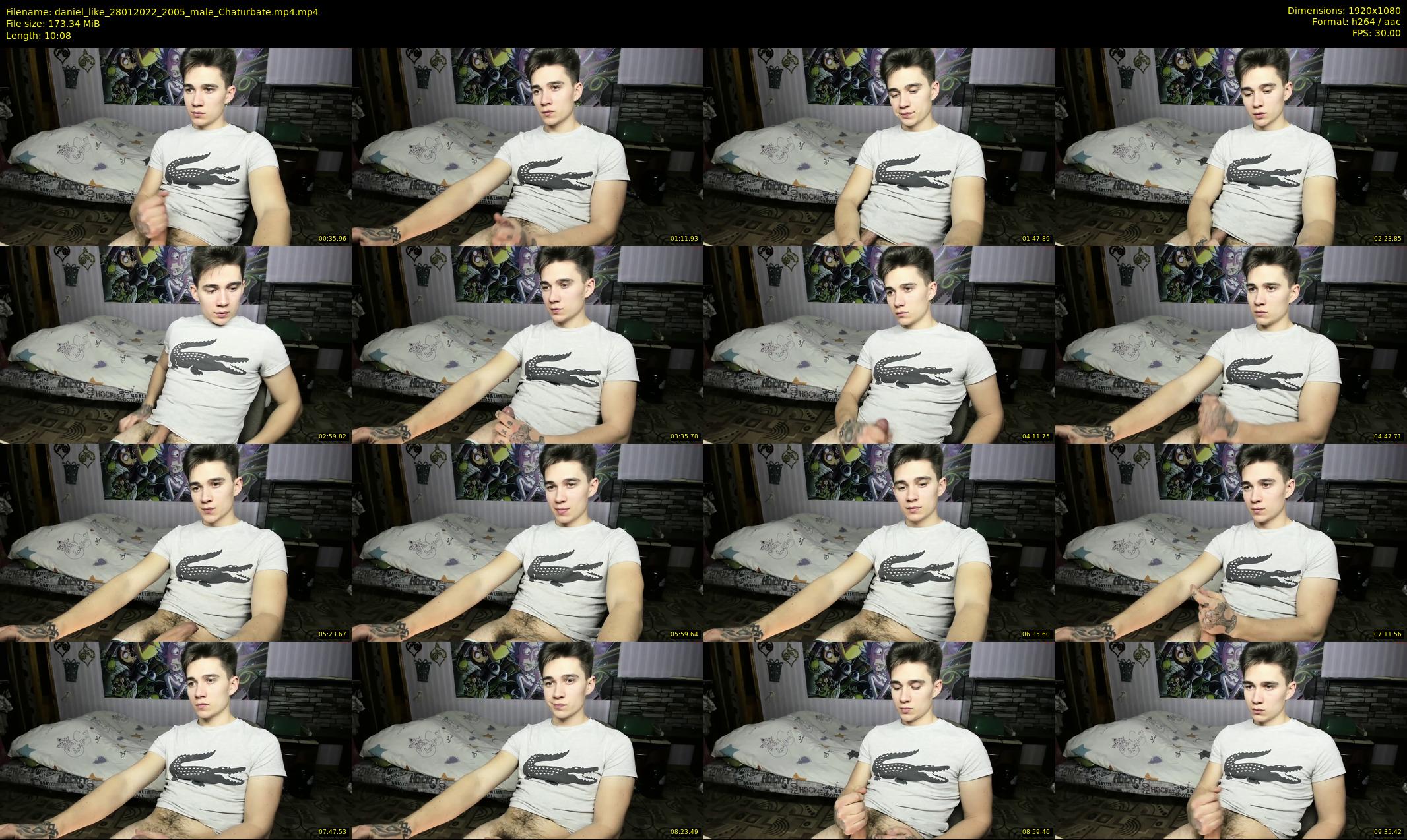 daniel_like — 11 minute Chaturbate male cam show recording, 1080p, Jan 28, 2022