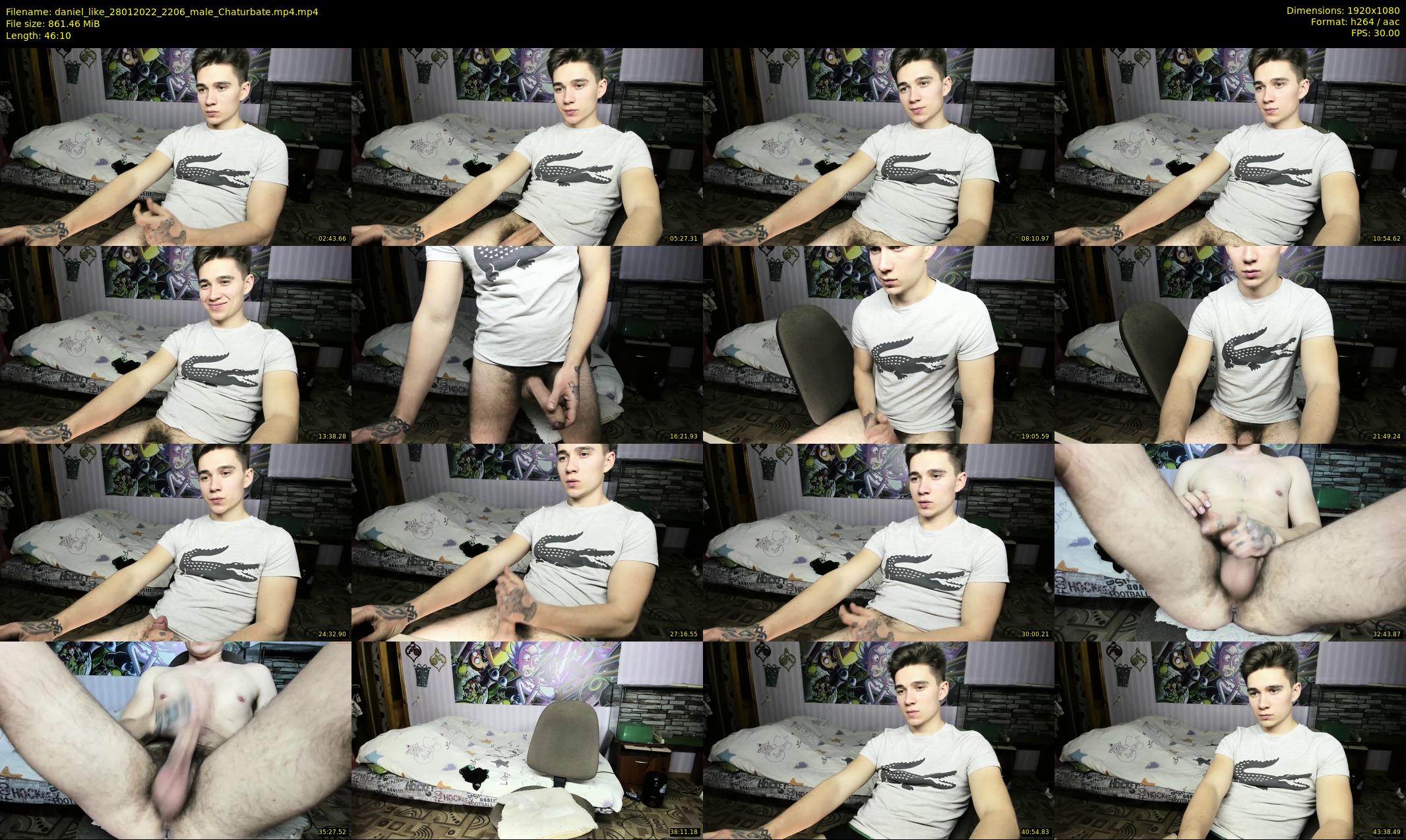 daniel_like — 47 minute Chaturbate male cam show recording, 1080p, Jan 28, 2022
