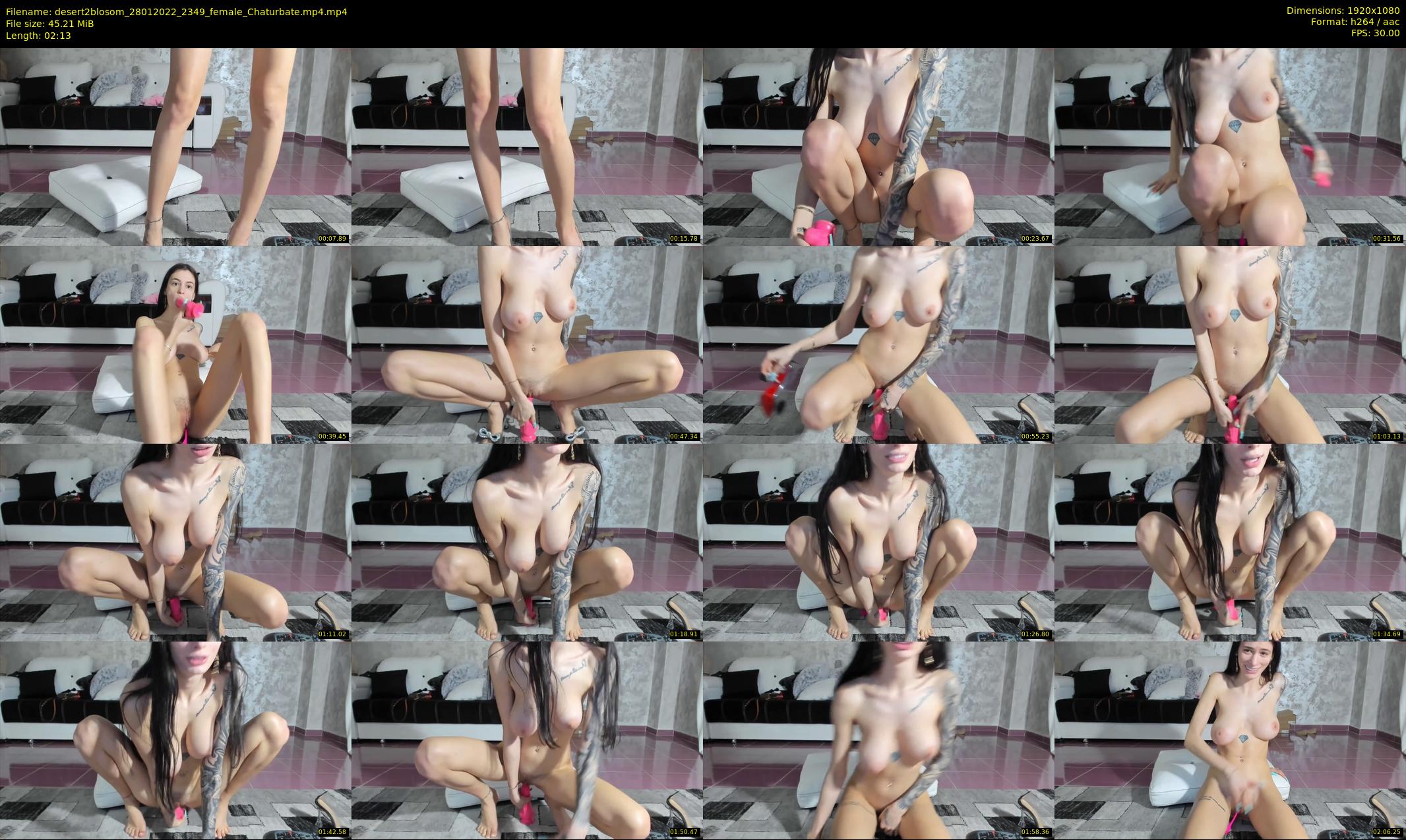 desert2blosom — 3 minute Chaturbate female cam show recording, 1080p, Jan 28, 2022