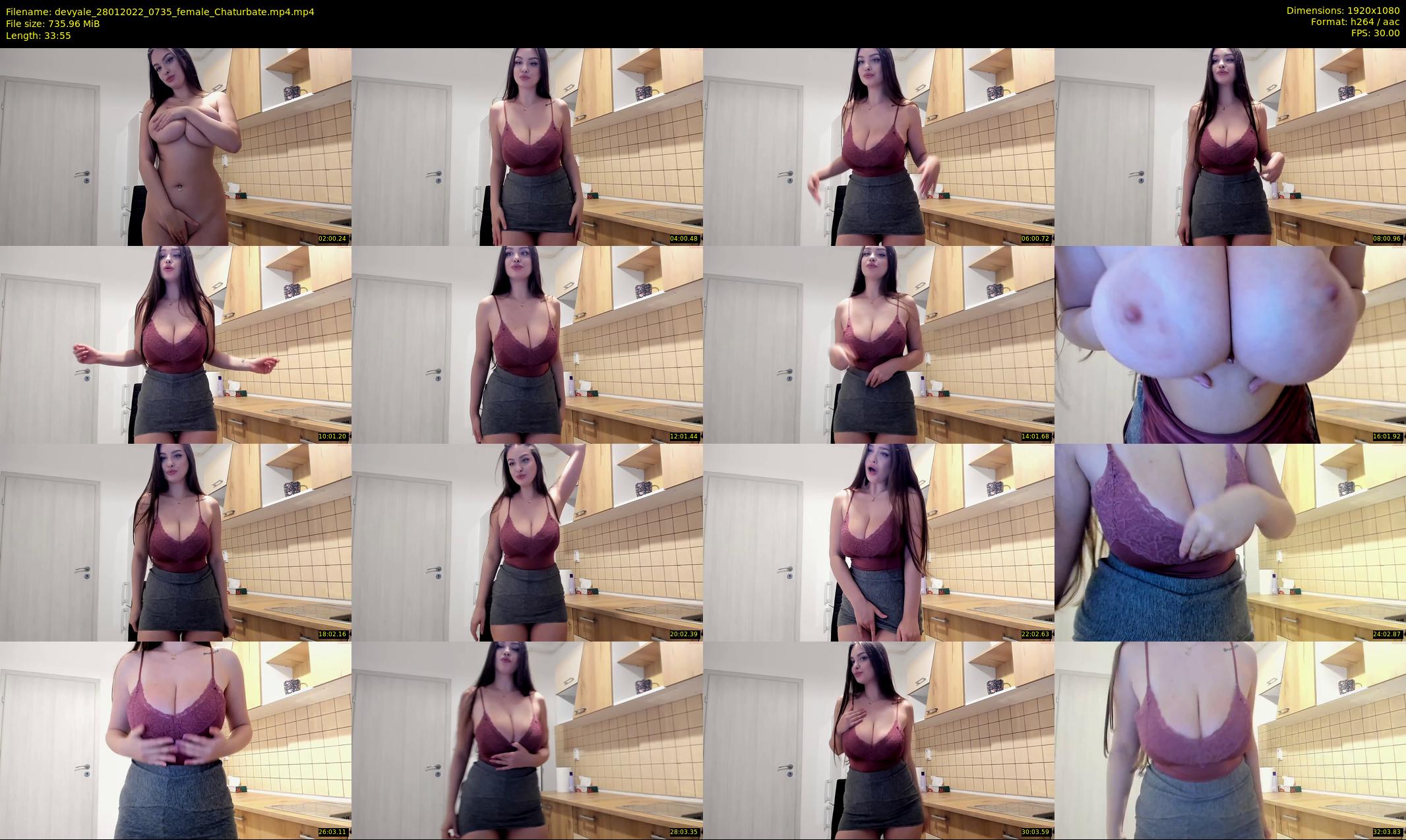 devyale — 34 minute Chaturbate female cam show recording, 1080p, Jan 28, 2022