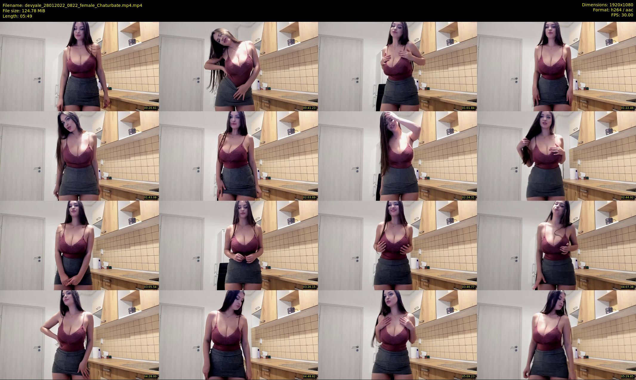 devyale — 6 minute Chaturbate female cam show recording, 1080p, Jan 28, 2022