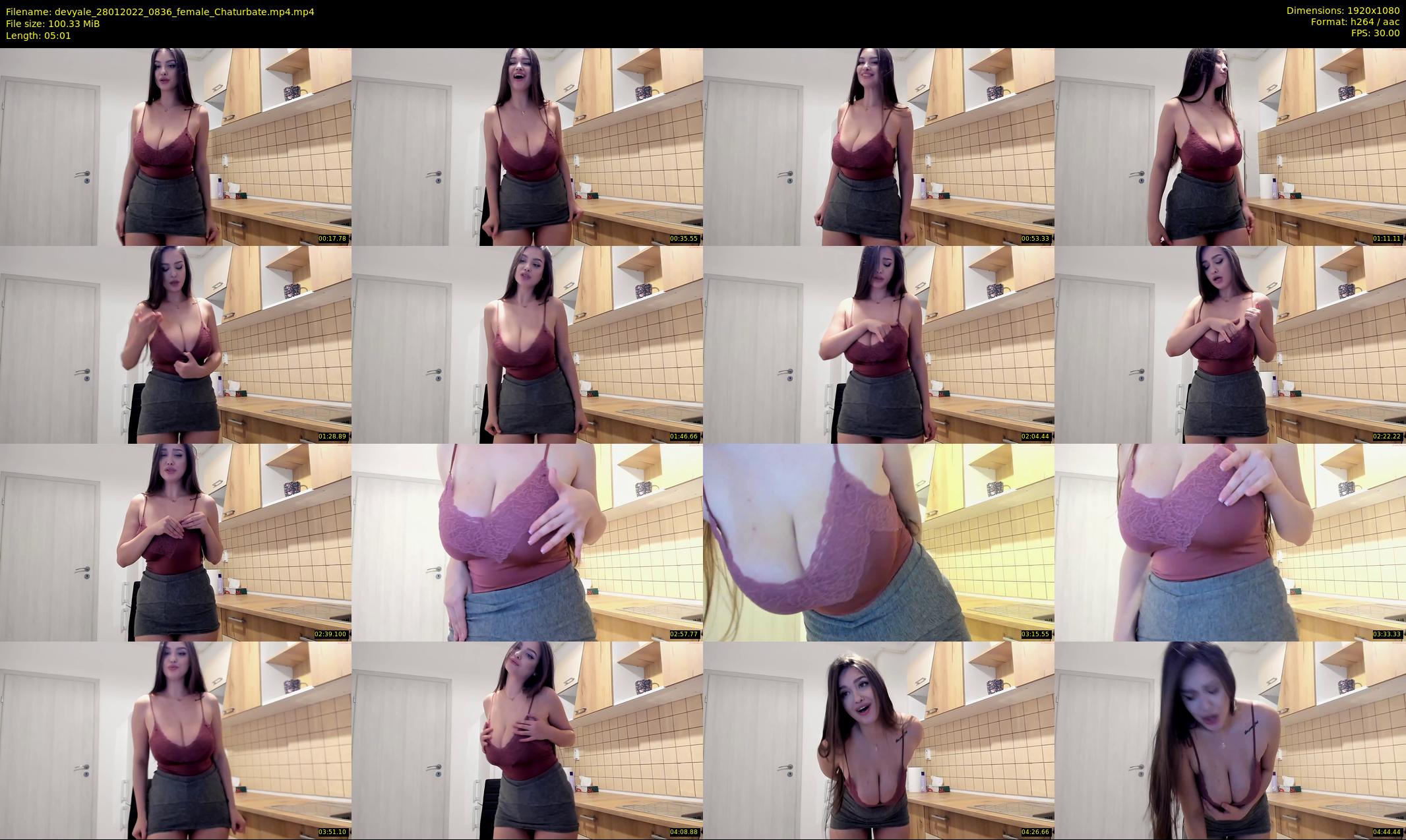 devyale — 6 minute Chaturbate female cam show recording, 1080p, Jan 28, 2022