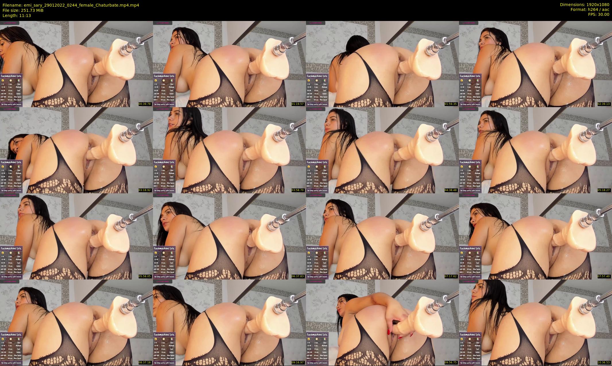 emi_sary — 12 minute Chaturbate female cam show recording, 1080p, Jan 29, 2022