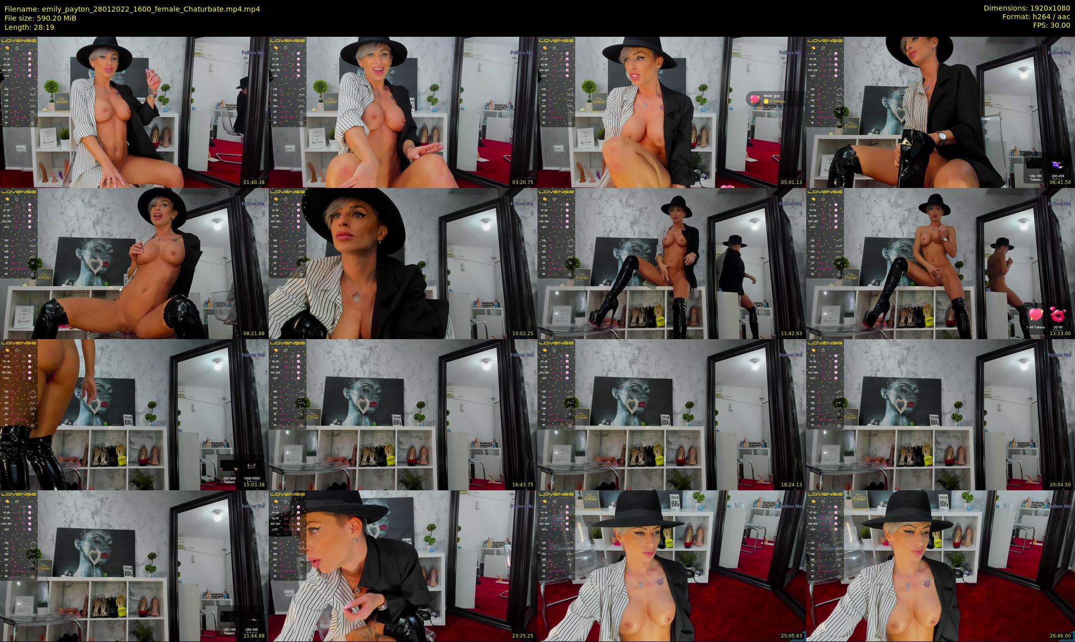 emily_payton — 29 minute Chaturbate female cam show recording, 1080p, Jan 28, 2022