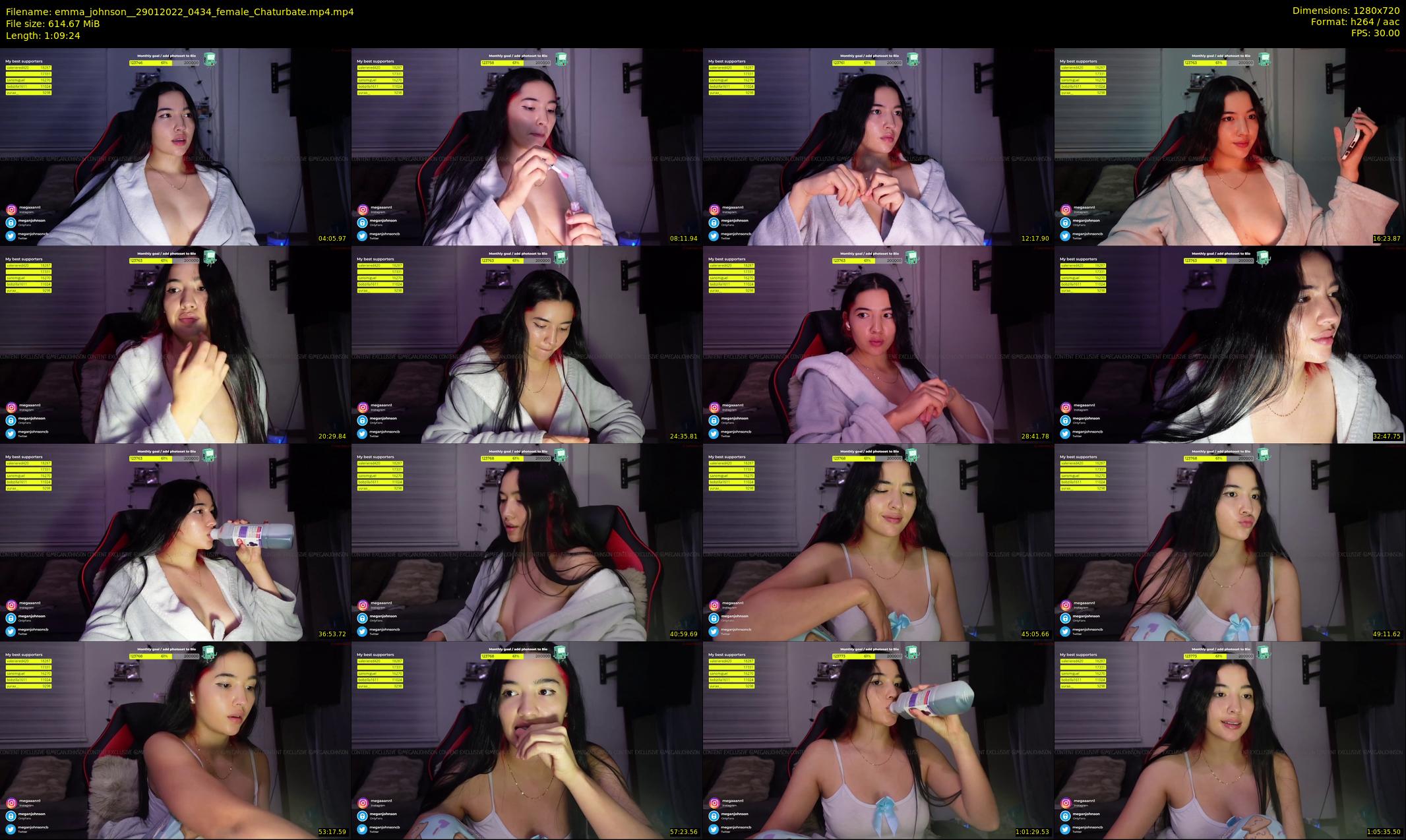 emma_johnson_ — 70 minute Chaturbate female cam show recording, 720p, Jan 29, 2022
