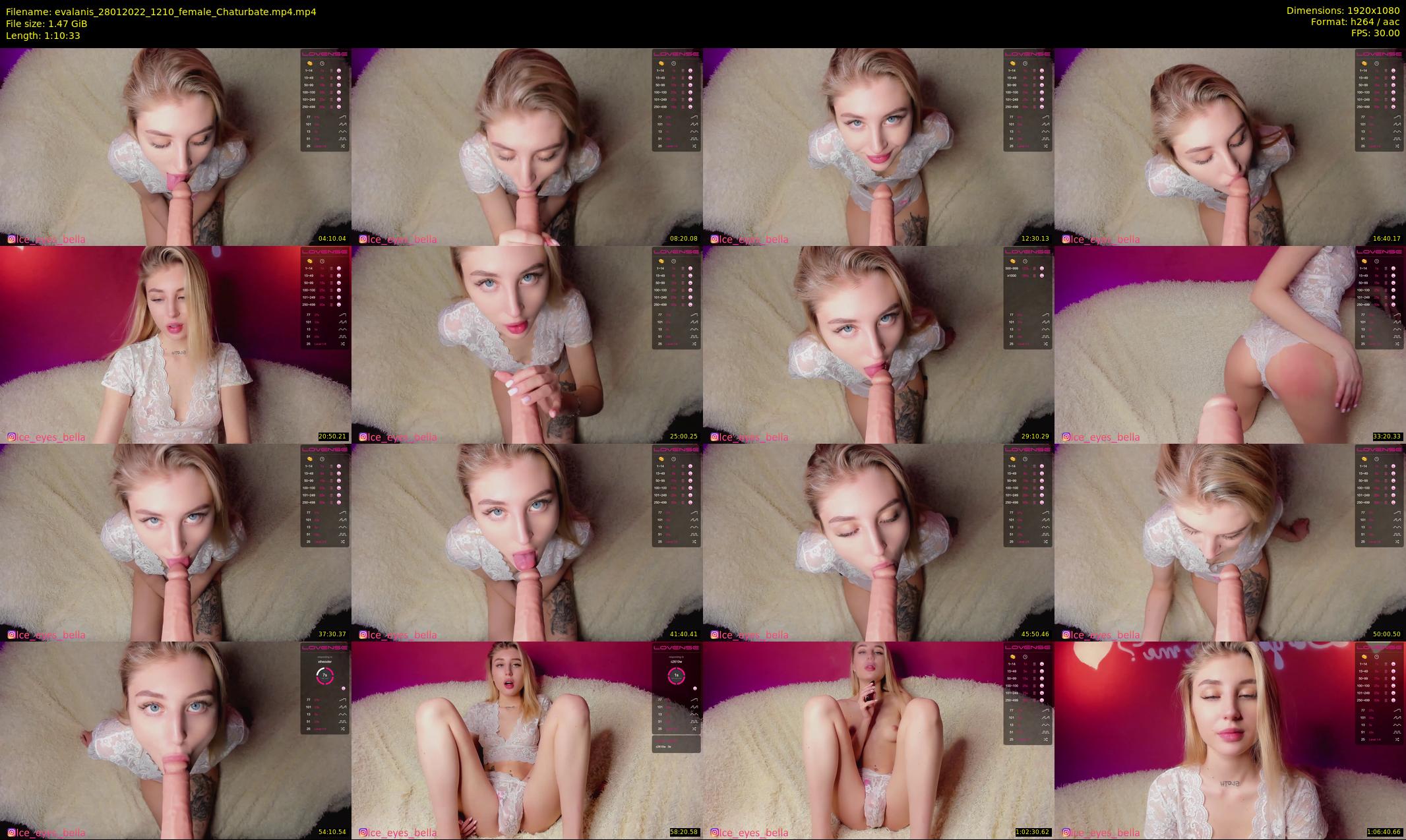 evalanis — 71 minute Chaturbate couple cam show recording, 1080p, Jan 28, 2022
