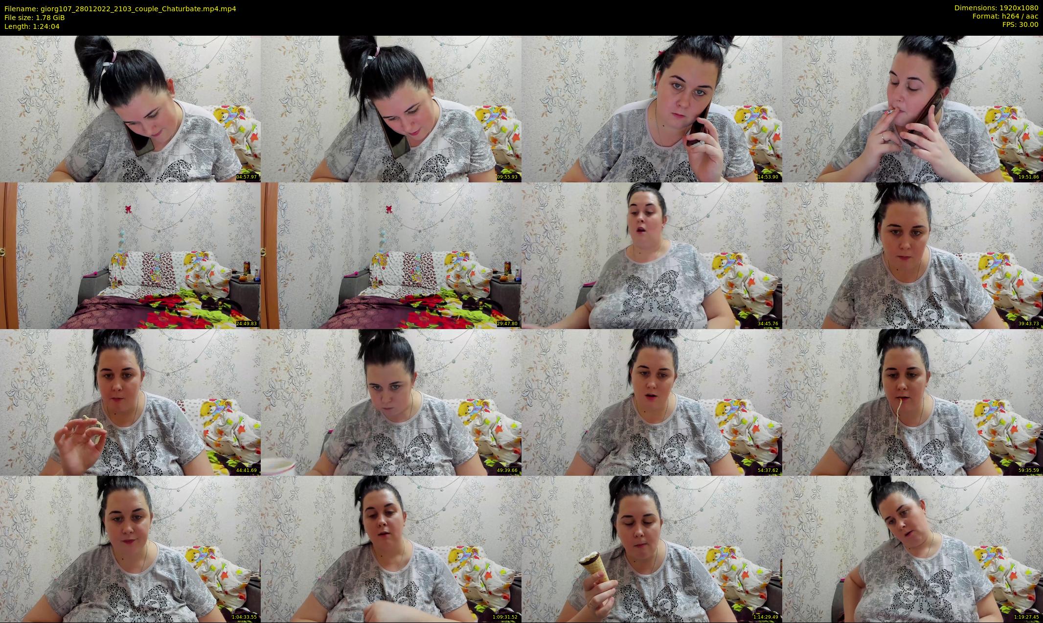 giorg107 — 85 minute Chaturbate couple cam show recording, 1080p, Jan 28, 2022