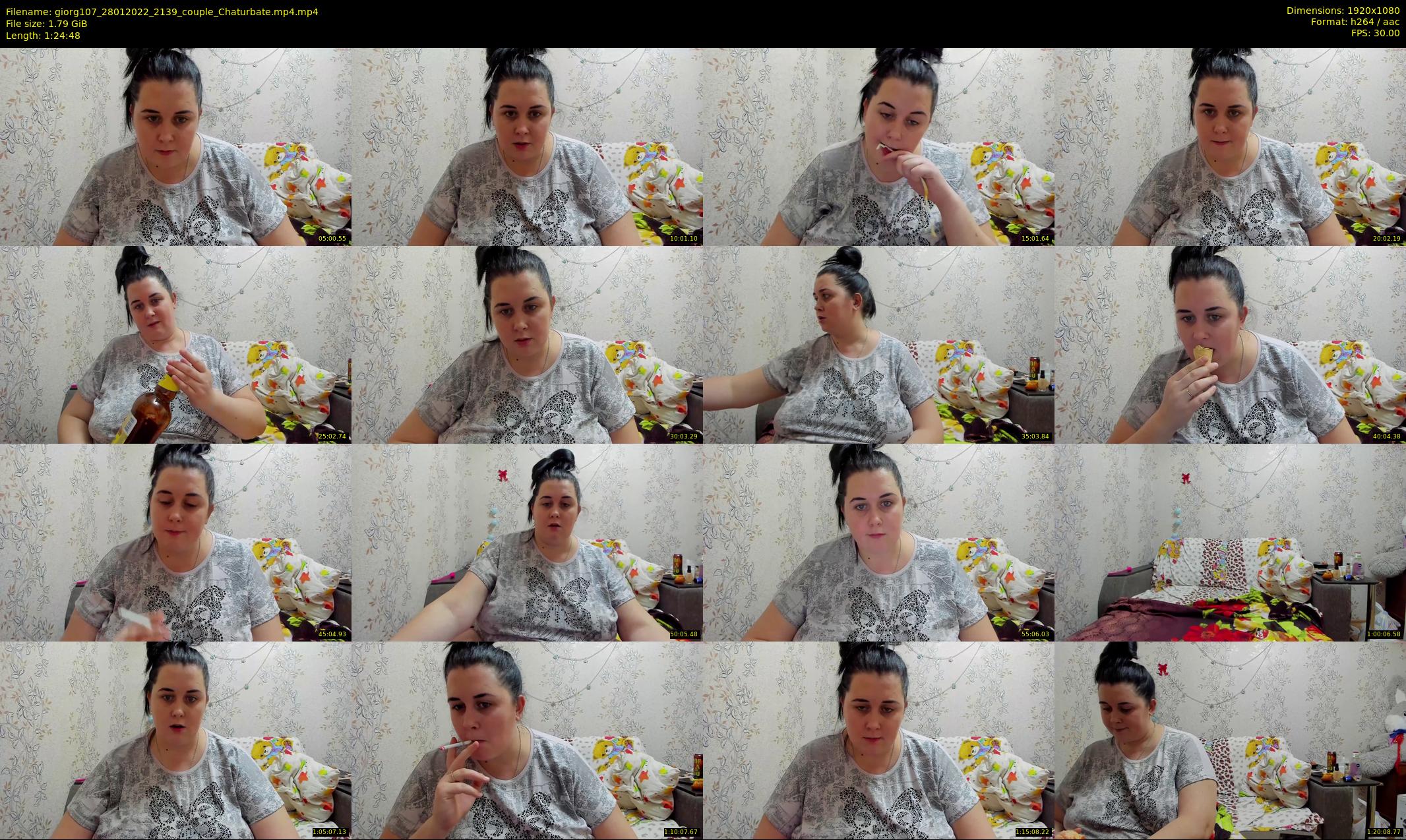 giorg107 — 85 minute Chaturbate couple cam show recording, 1080p, Jan 28, 2022