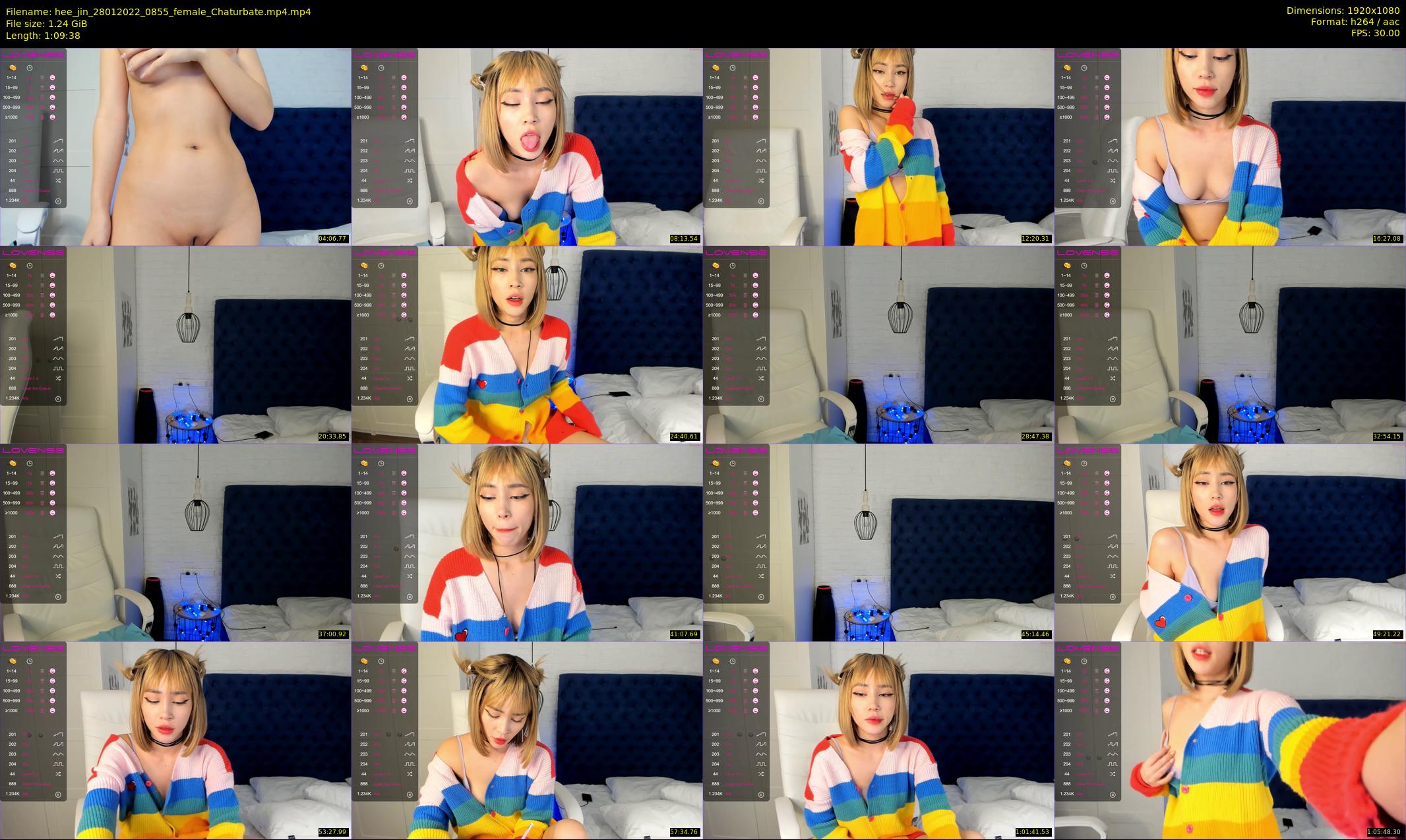hee_jin — 70 minute Chaturbate female cam show recording, 1080p, Jan 28, 2022