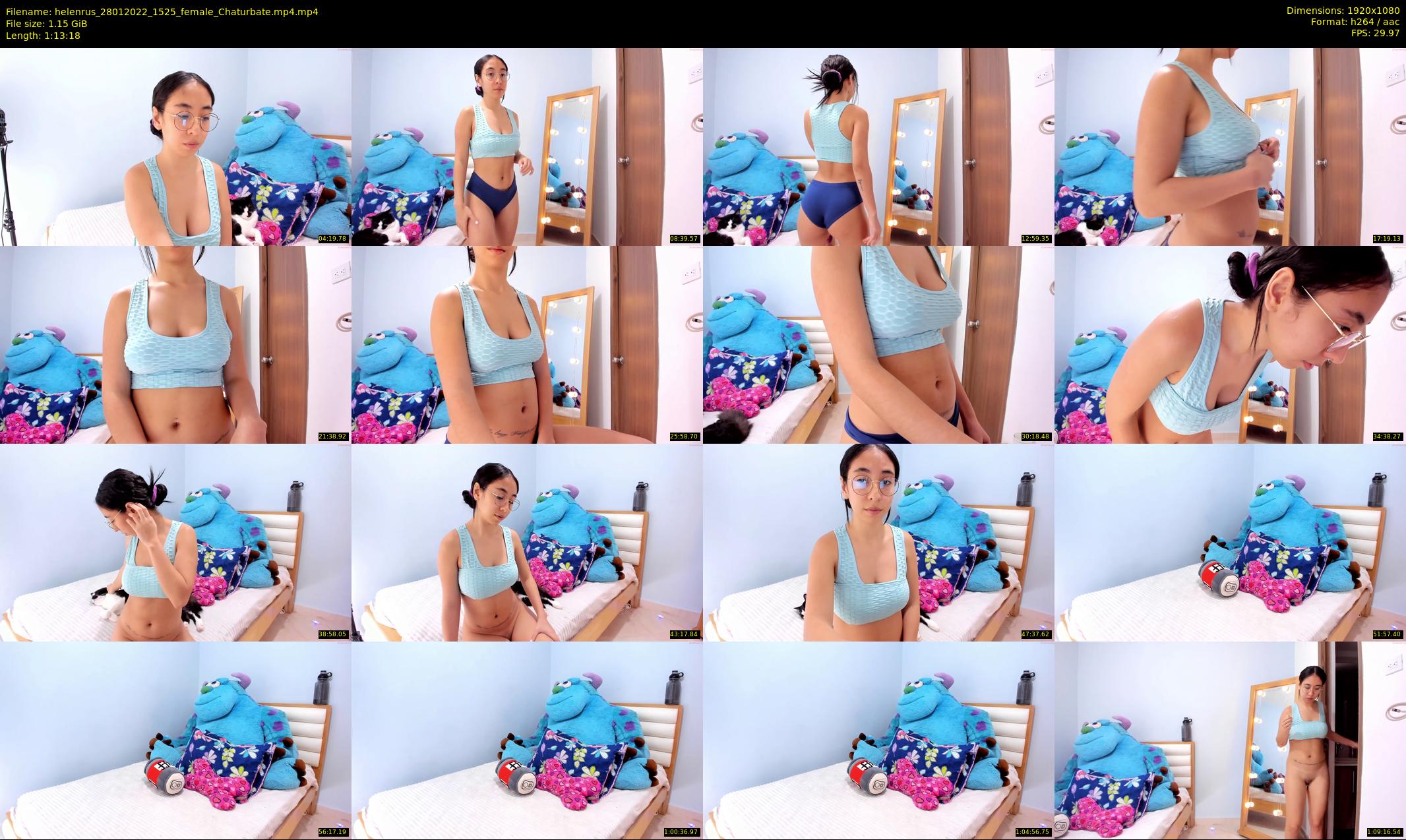 helenrus — 74 minute Chaturbate female cam show recording, 1080p, Jan 28, 2022
