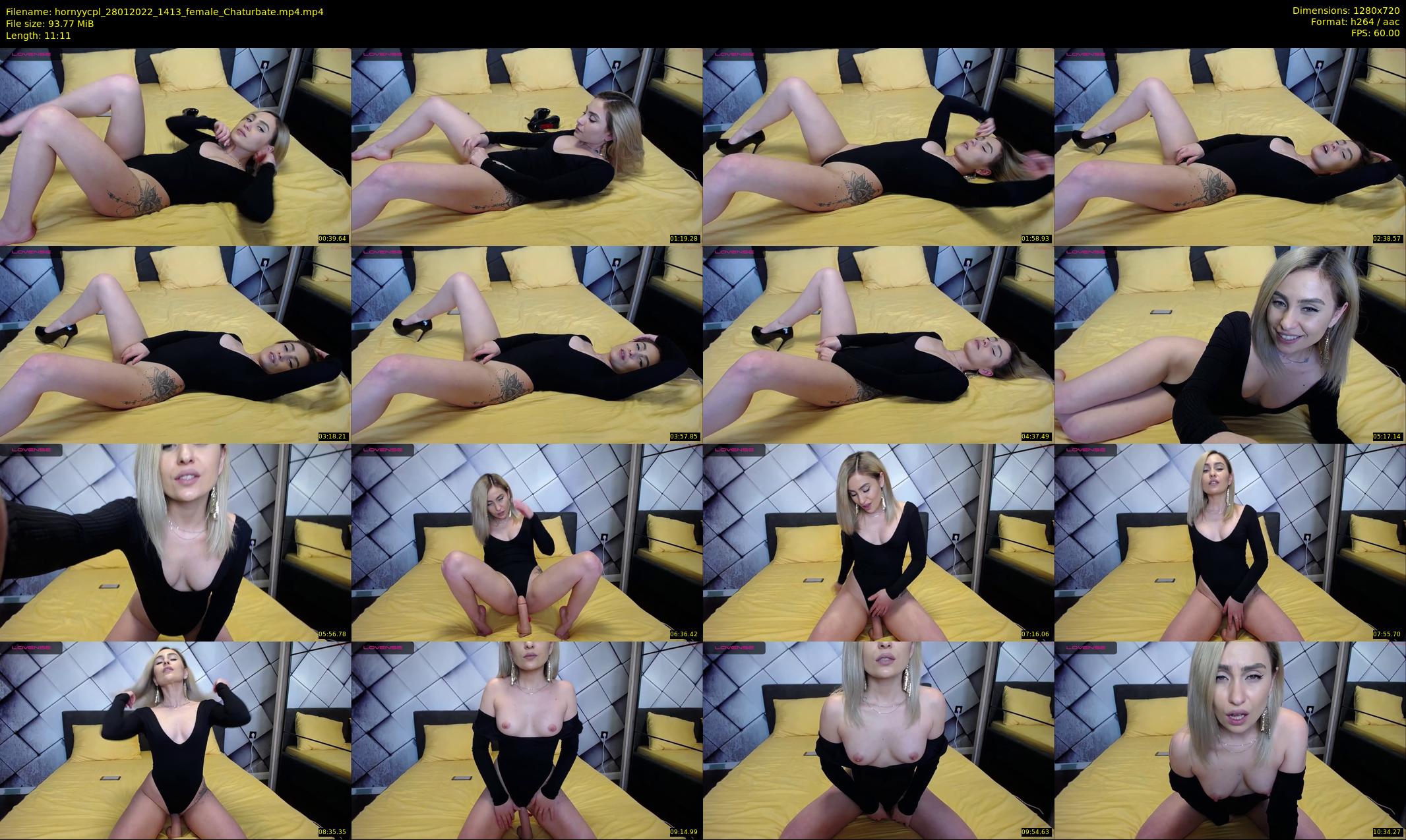 hornyycpl — 12 minute Chaturbate couple cam show recording, 720p, Jan 28, 2022