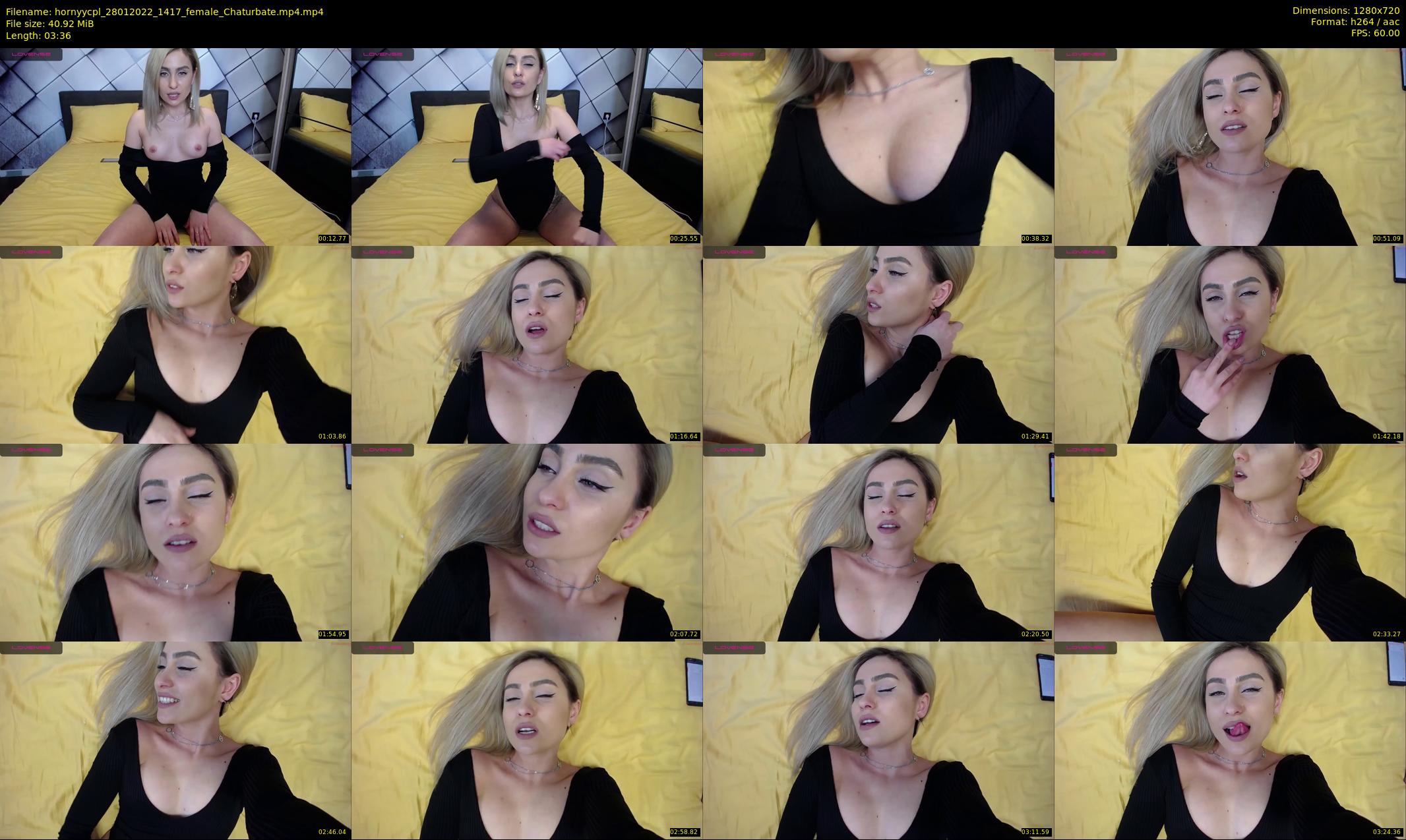 hornyycpl — 4 minute Chaturbate couple cam show recording, 720p, Jan 28, 2022