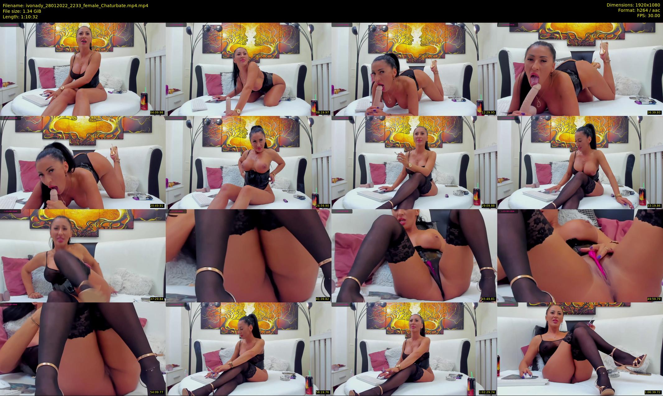 ivonady — 71 minute Chaturbate female cam show recording, 1080p, Jan 28, 2022