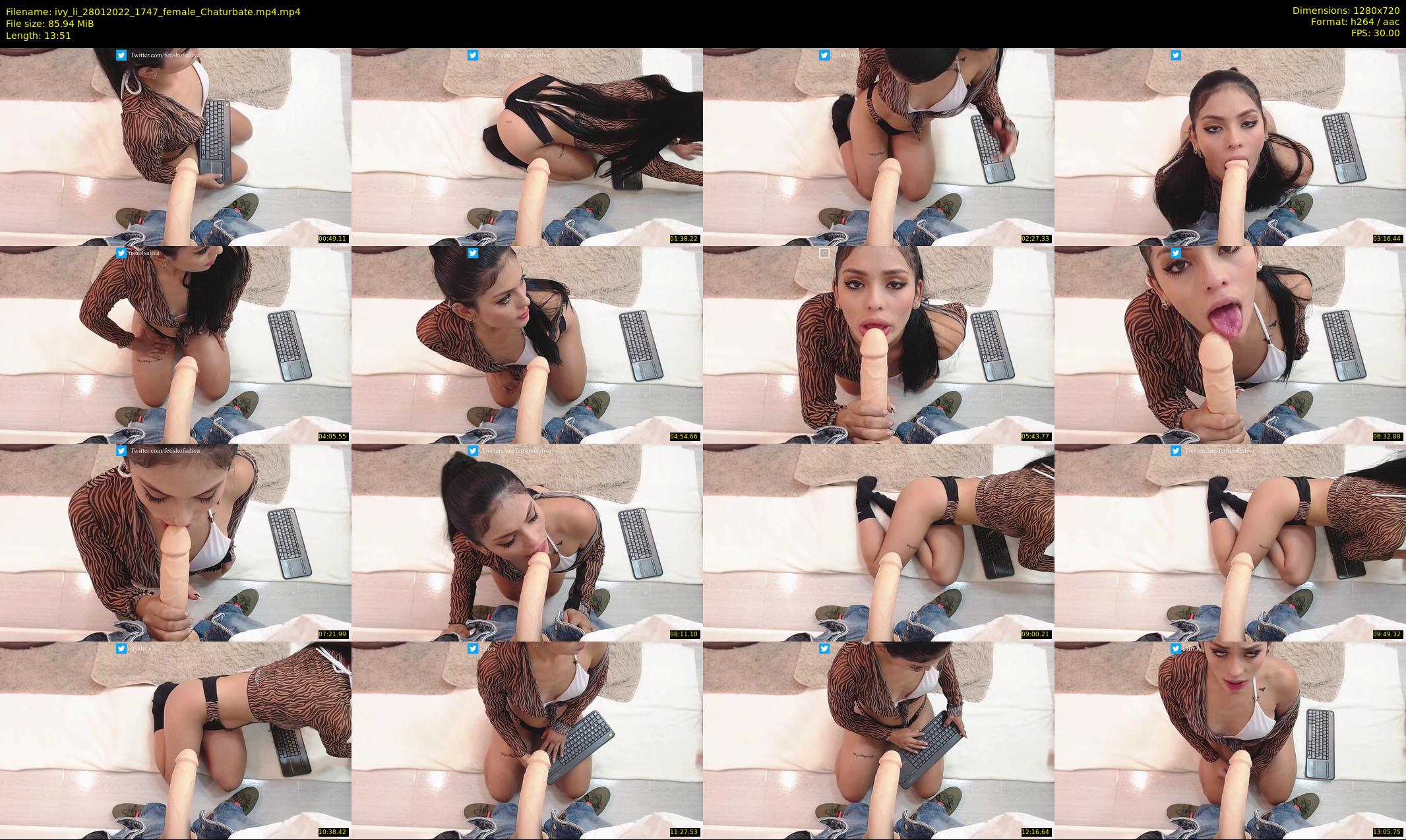 ivy_li — 14 minute Chaturbate female cam show recording, 720p, Jan 28, 2022
