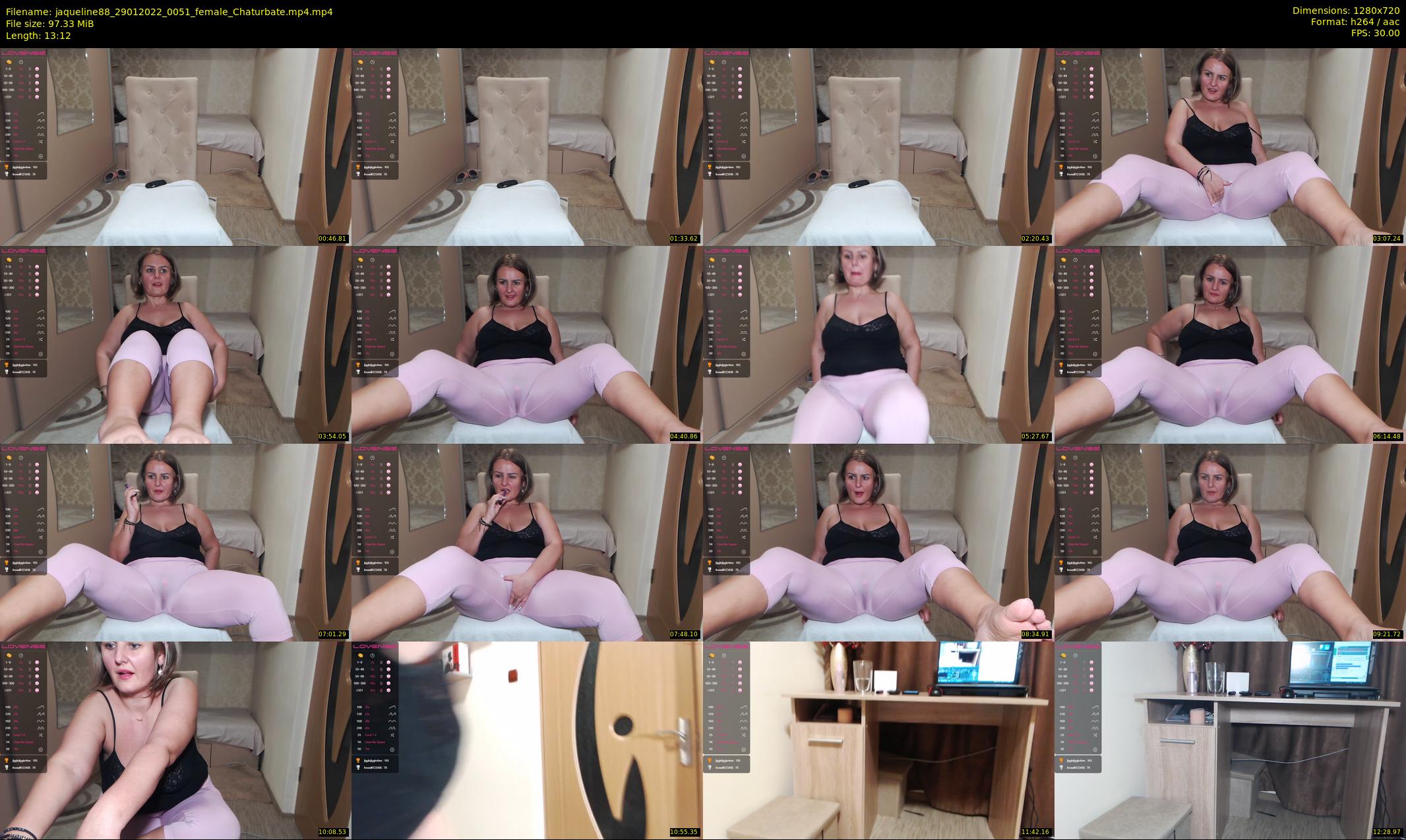 jaqueline88 — 14 minute Chaturbate female cam show recording, 720p, Jan 29, 2022