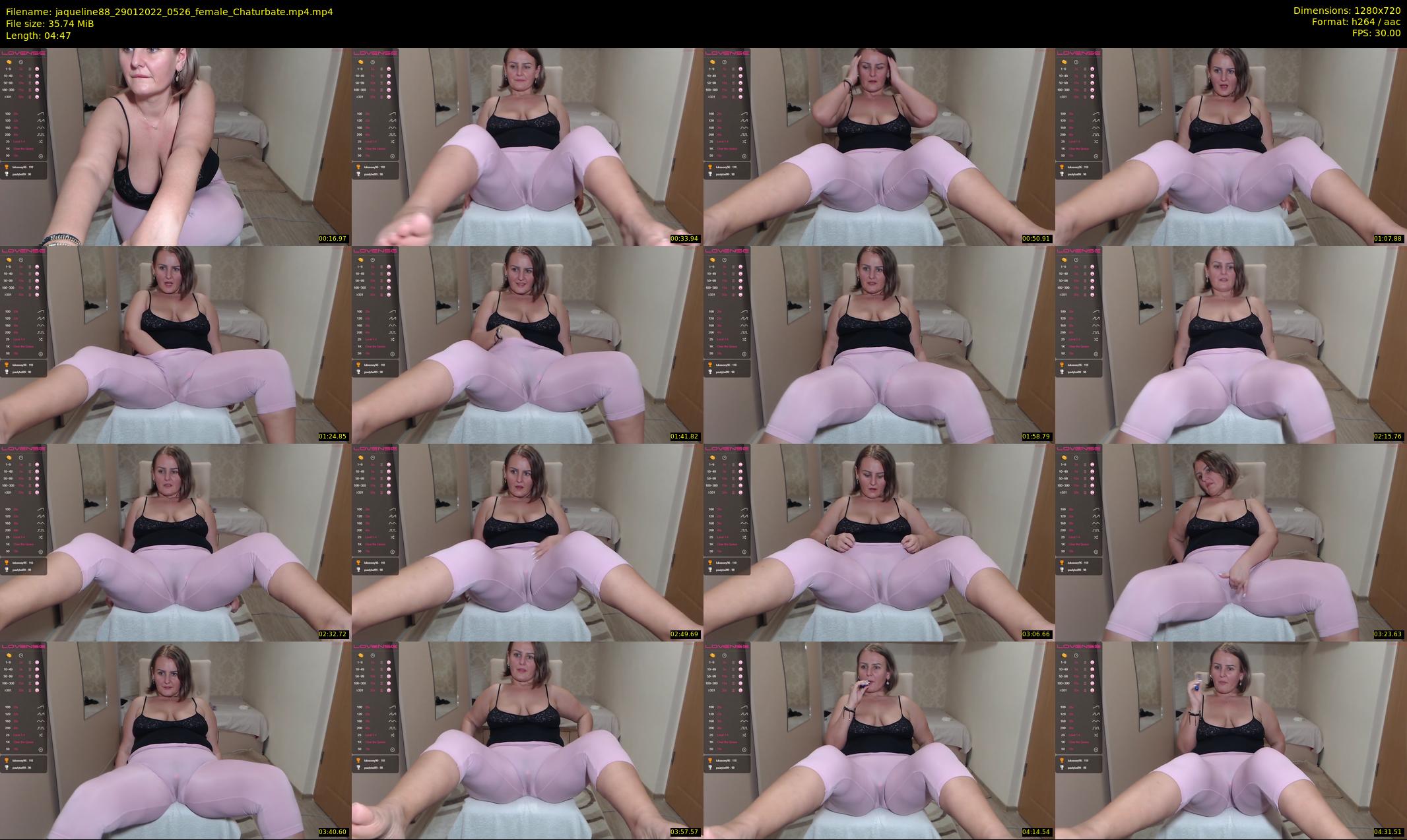 jaqueline88 — 5 minute Chaturbate female cam show recording, 720p, Jan 29, 2022