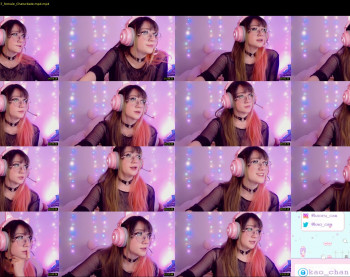 kao_chan — 16 minute Chaturbate female cam show recording, 1080p, Jan 29, 2022