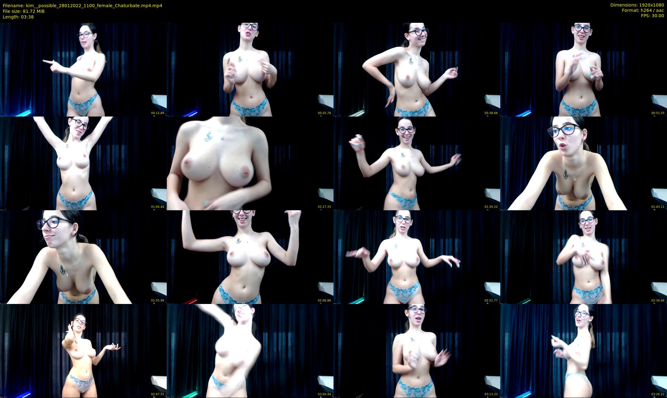 kim__possible — 4 minute Chaturbate female cam show recording, 1080p, Jan 28, 2022