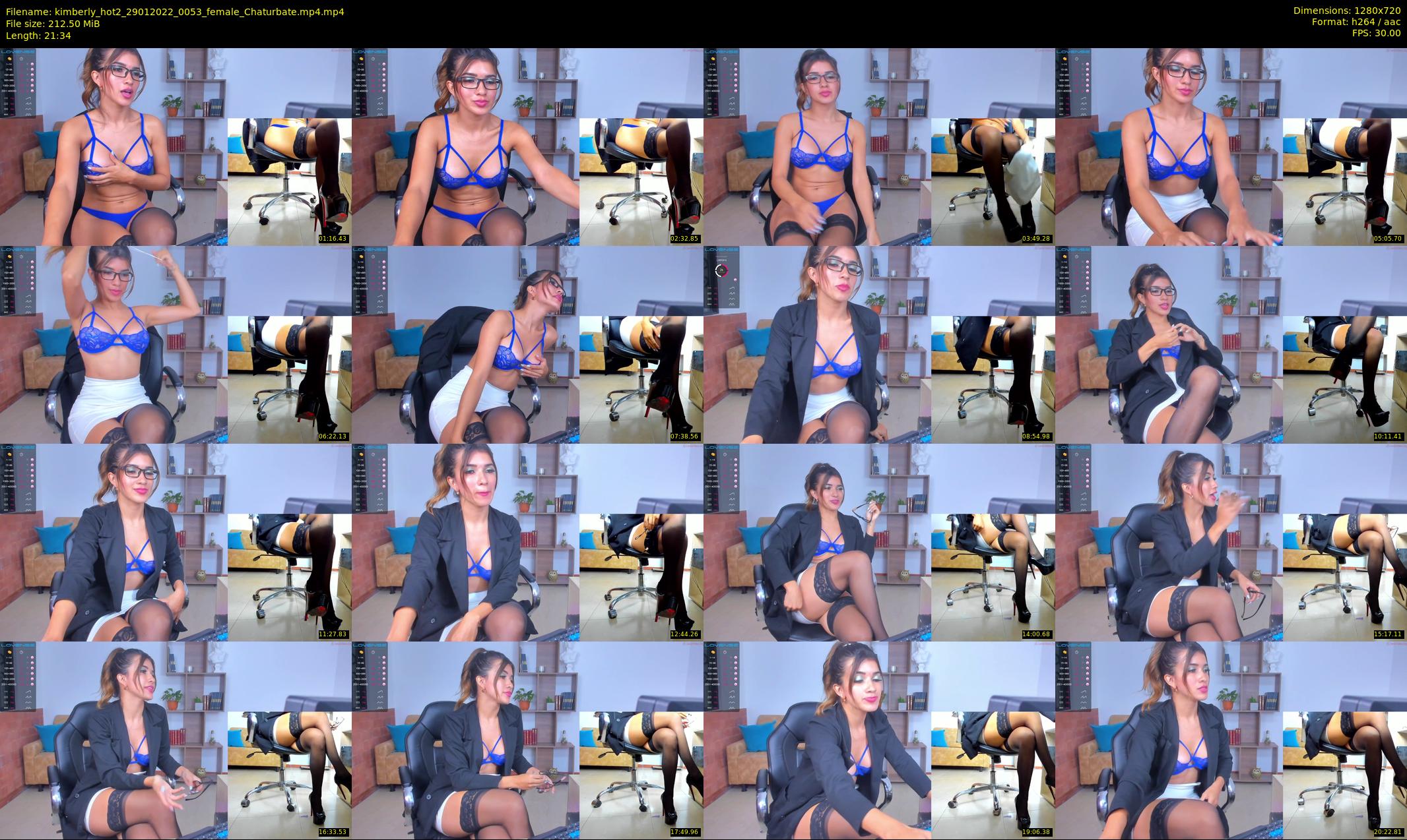 kimberly_hot2 — 22 minute Chaturbate female cam show recording, 720p, Jan 29, 2022
