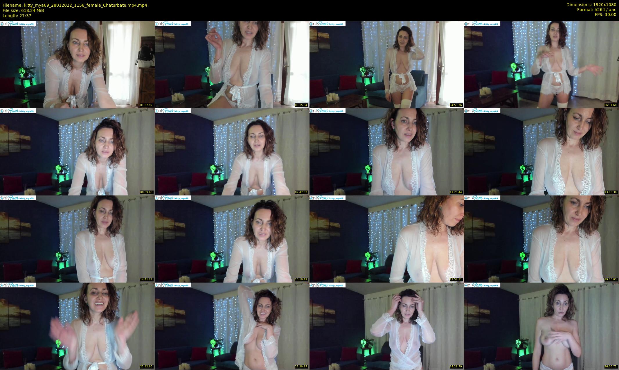 kitty_mya69 — 28 minute Chaturbate female cam show recording, 1080p, Jan 28, 2022