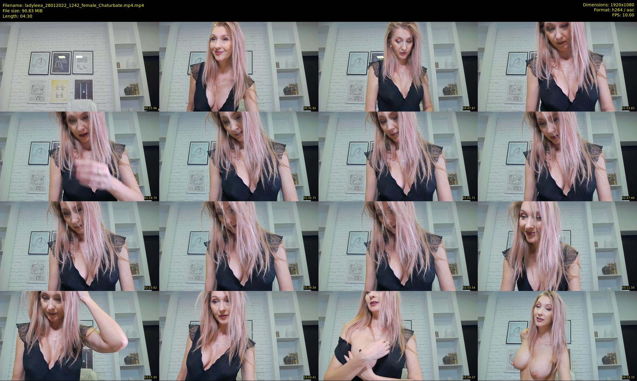 ladyleea — 5 minute Chaturbate female cam show recording, 1080p, Jan 28, 2022