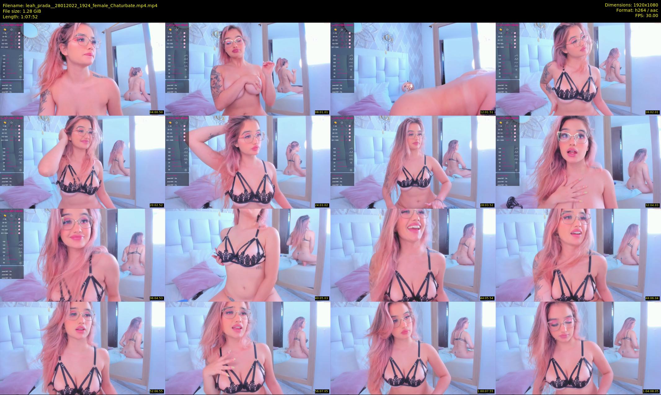 leah_prada_ — 68 minute Chaturbate female cam show recording, 1080p, Jan 28, 2022