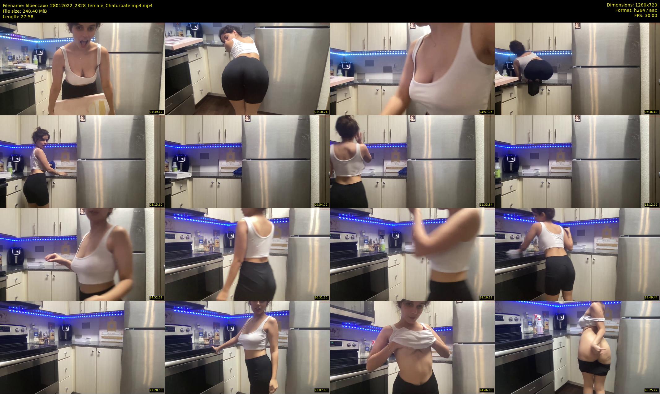 lilbeccaxo — 28 minute Chaturbate female cam show recording, 720p, Jan 28, 2022