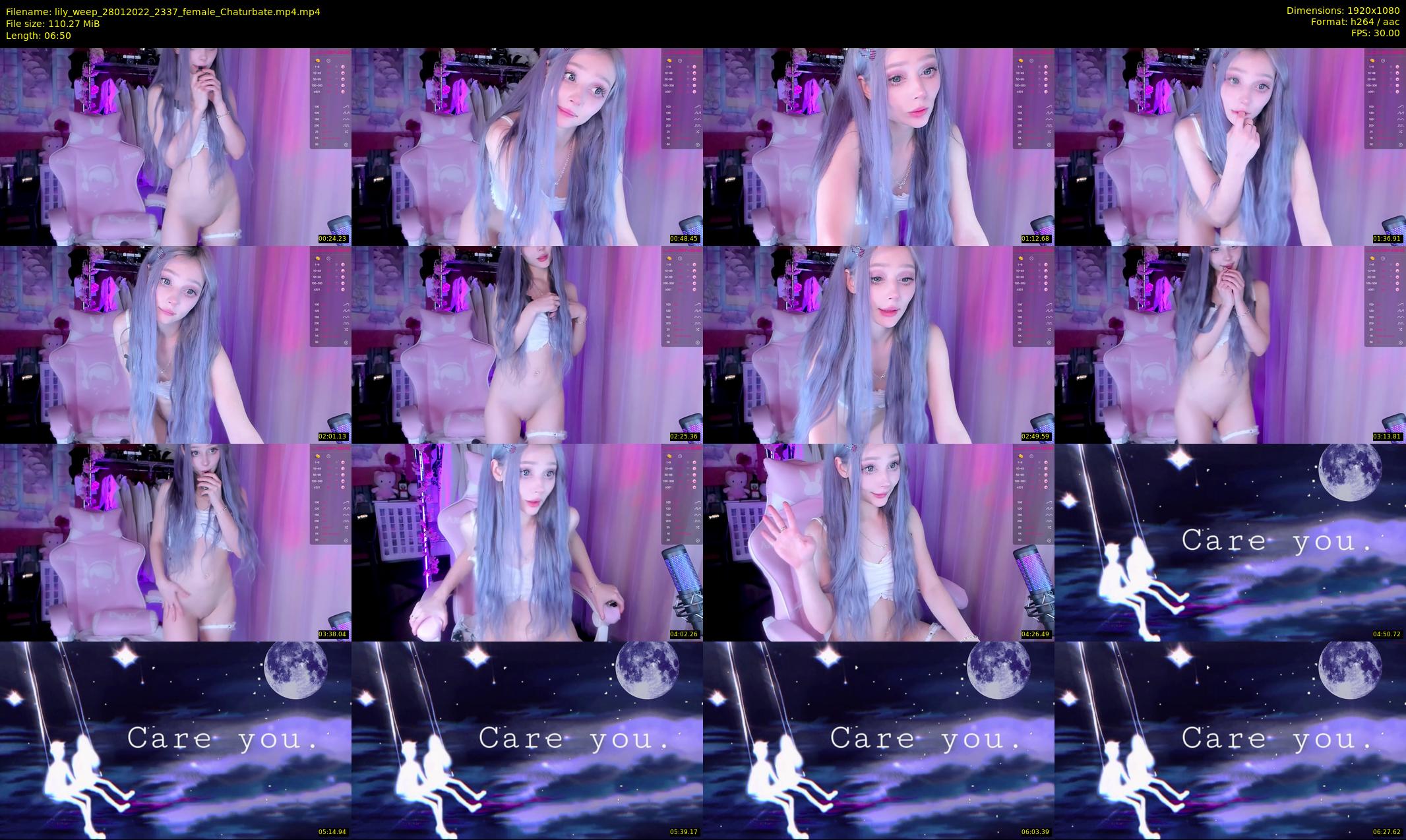 lily_weep — 7 minute Chaturbate female cam show recording, 1080p, Jan 28, 2022