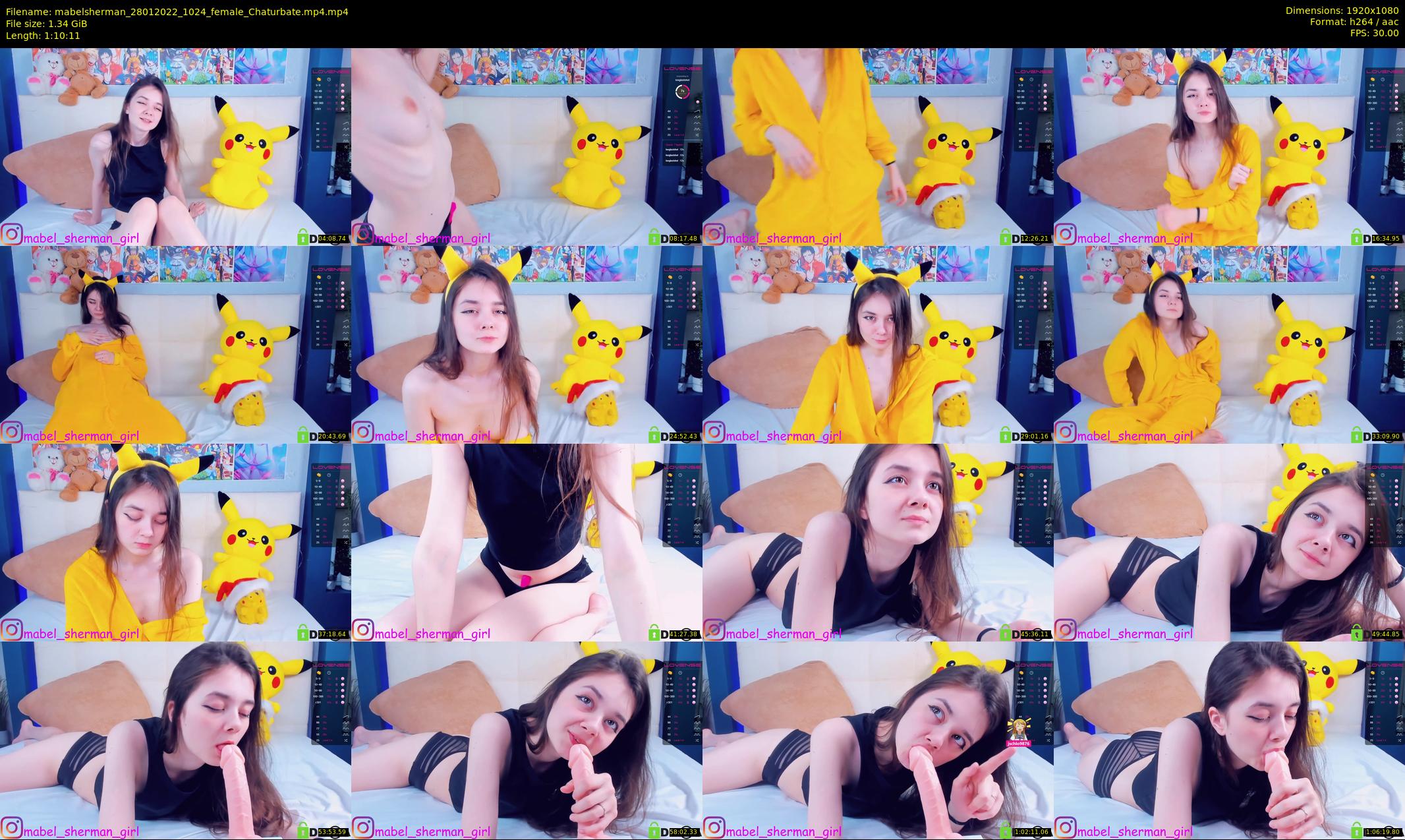 mabelsherman — 71 minute Chaturbate couple cam show recording, 1080p, Jan 28, 2022
