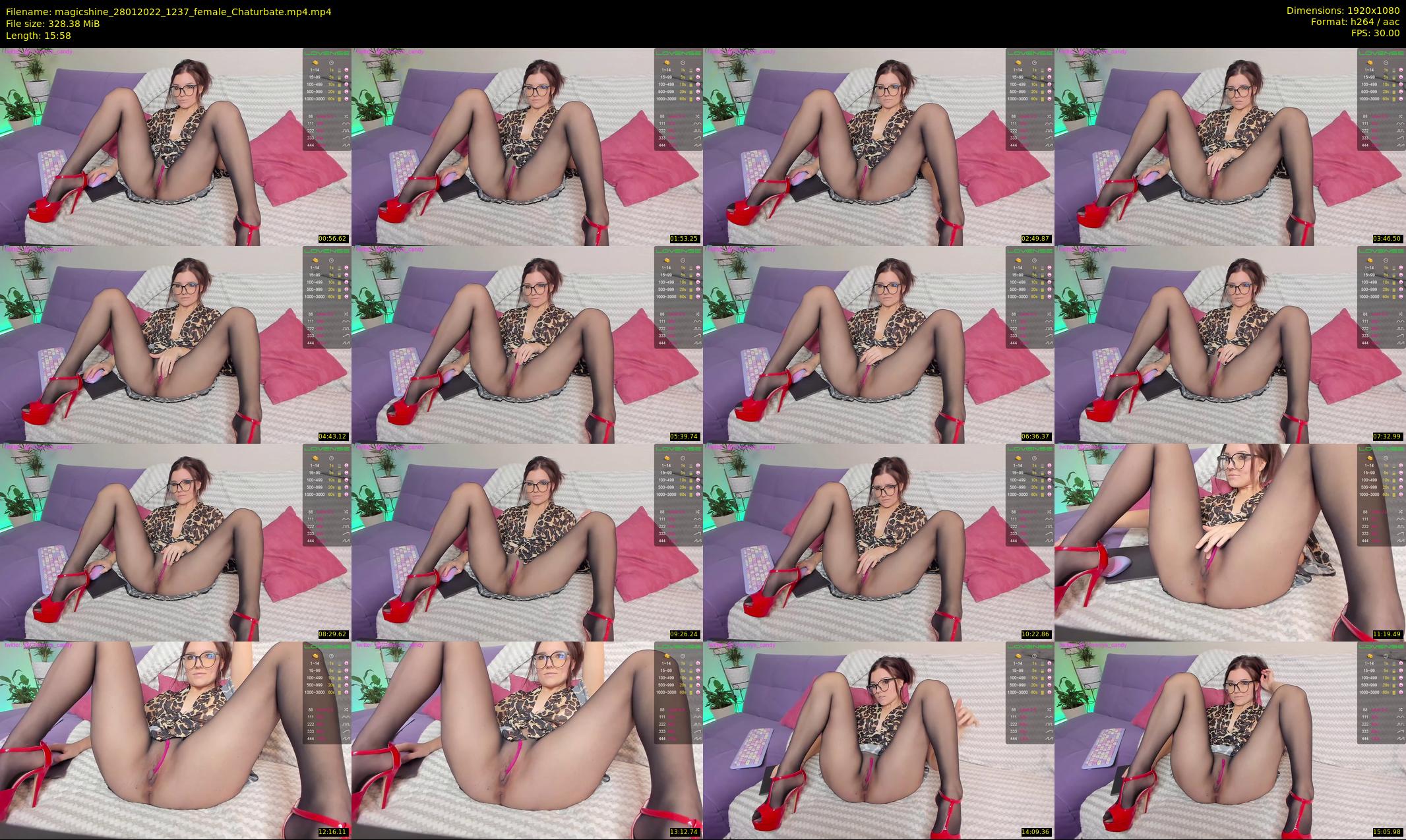 magicshine — 16 minute Chaturbate female cam show recording, 1080p, Jan 28, 2022