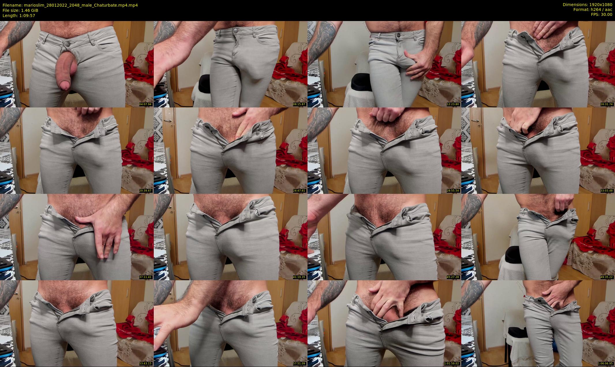 marioslim — 70 minute Chaturbate male cam show recording, 1080p, Jan 28, 2022