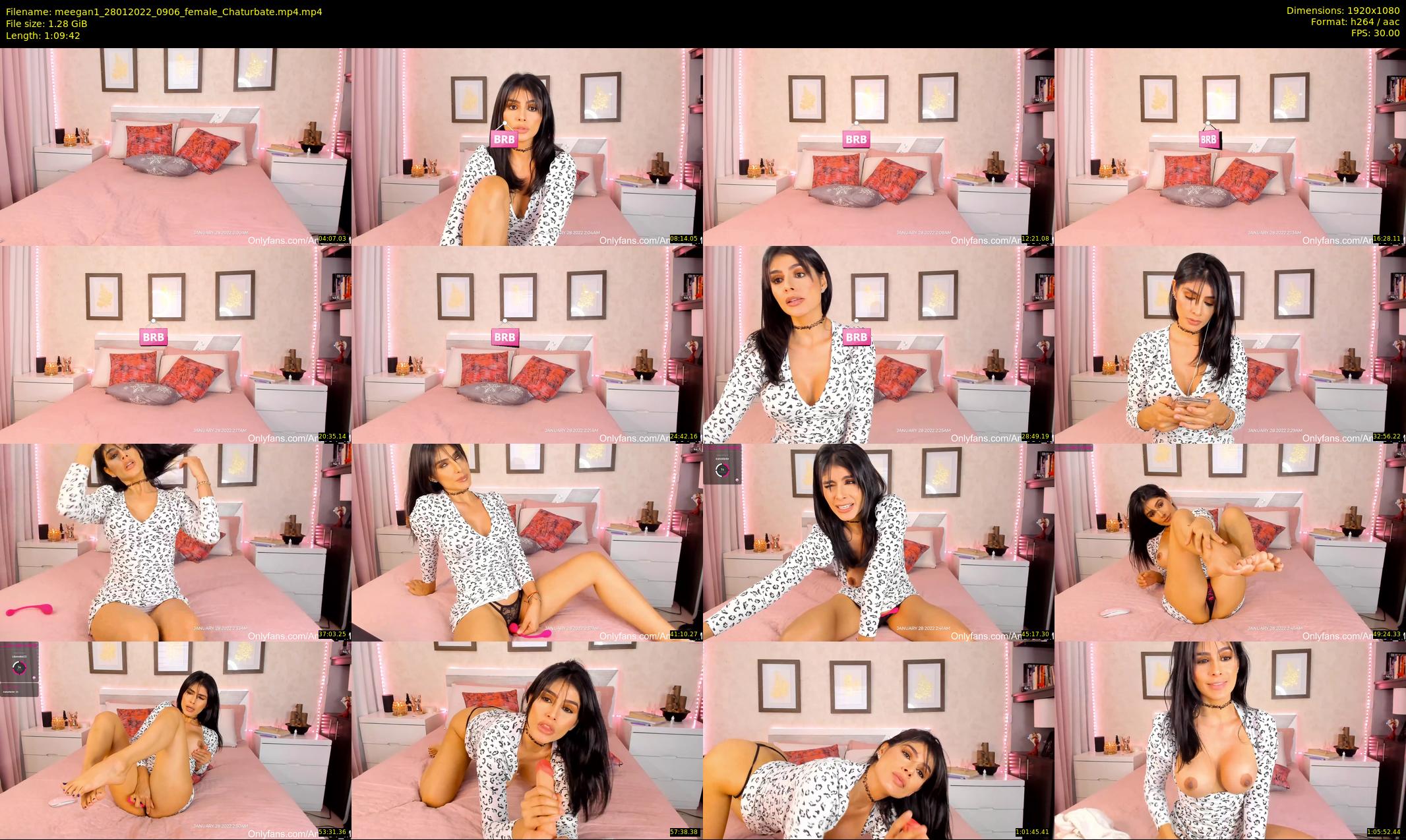 meegan1 — 70 minute Chaturbate female cam show recording, 1080p, Jan 28, 2022
