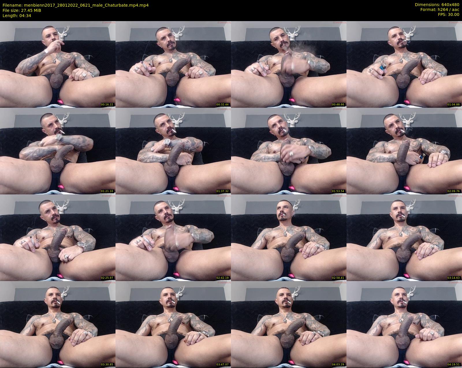 menbienn2017 — 5 minute Chaturbate male cam show recording, 480p, Jan 28, 2022