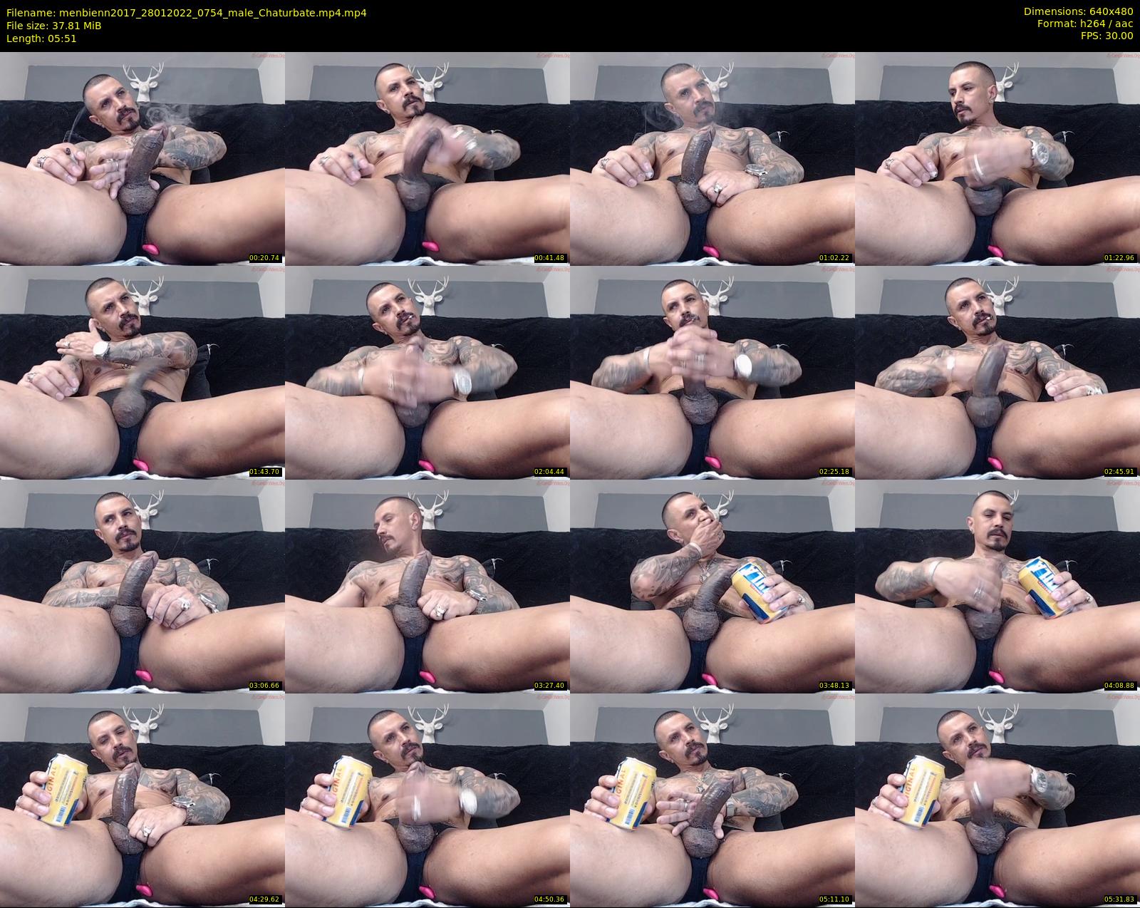 menbienn2017 — 6 minute Chaturbate male cam show recording, 480p, Jan 28, 2022