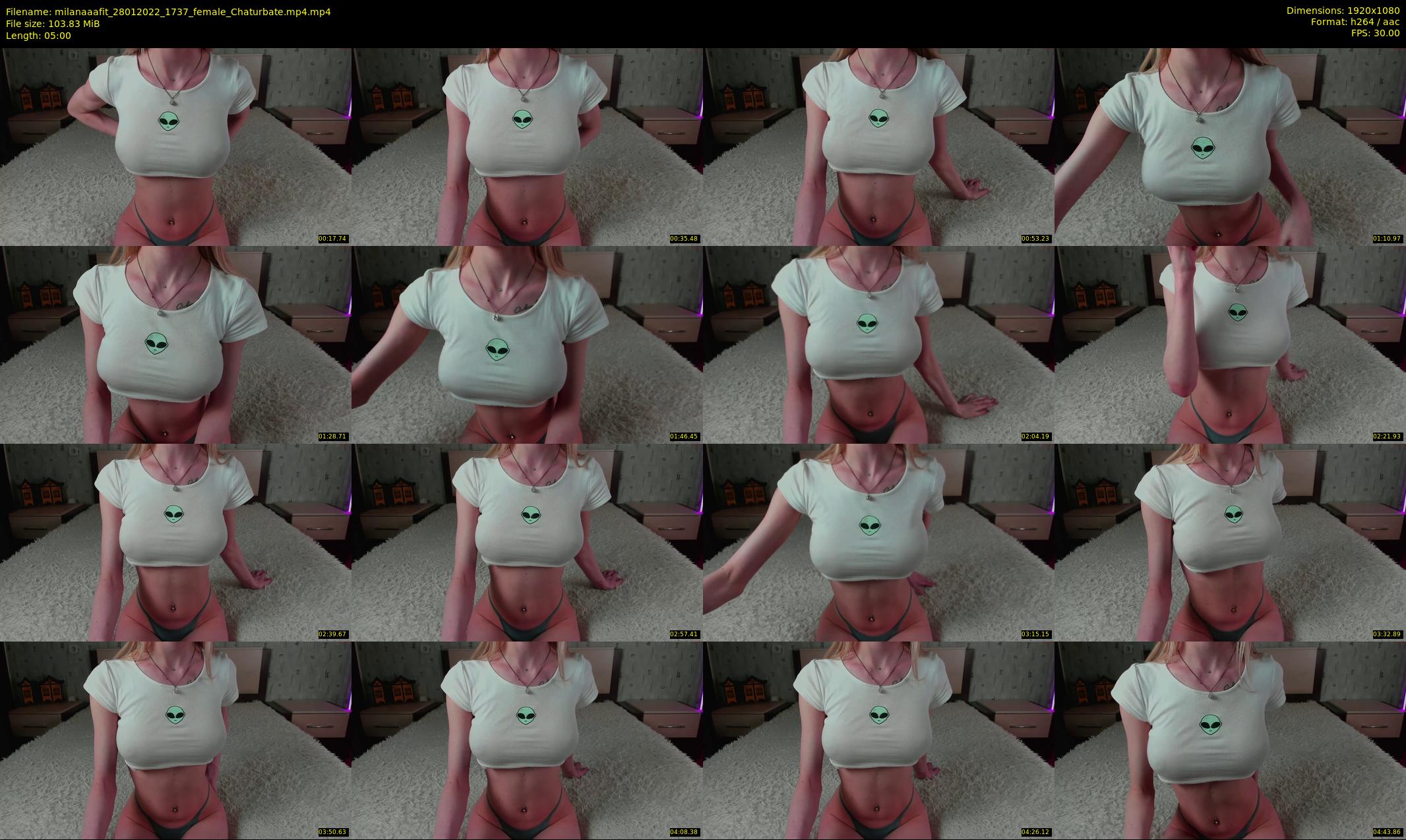milanaaafit — 5 minute Chaturbate couple cam show recording, 1080p, Jan 28, 2022