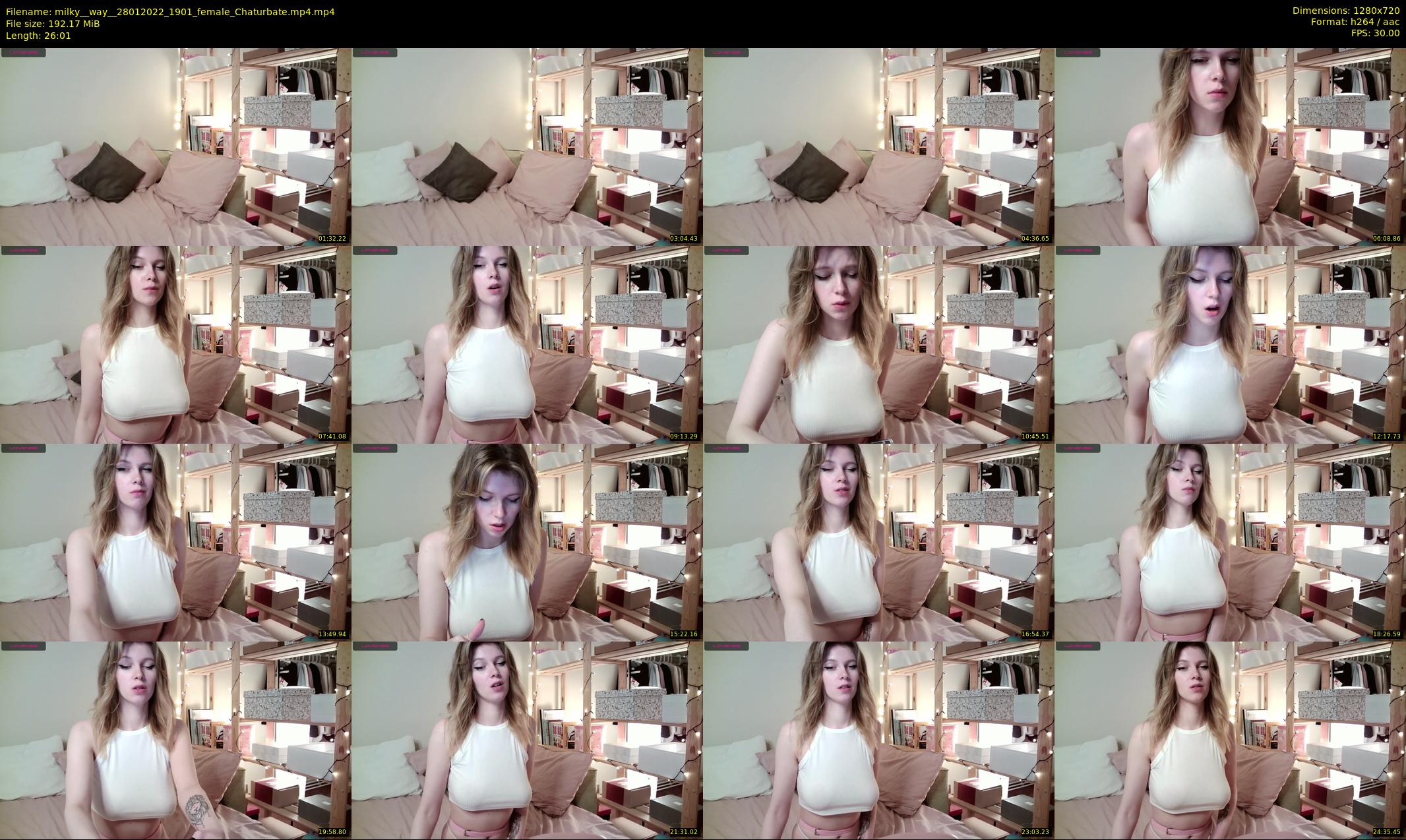 milky__way_ — 27 minute Chaturbate female cam show recording, 720p, Jan 28, 2022