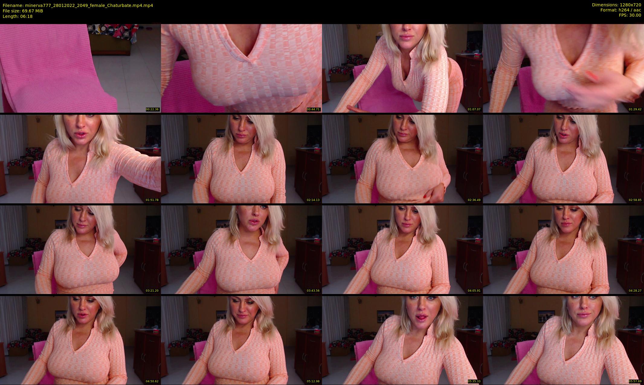 minerva777 — 7 minute Chaturbate female cam show recording, 720p, Jan 28, 2022
