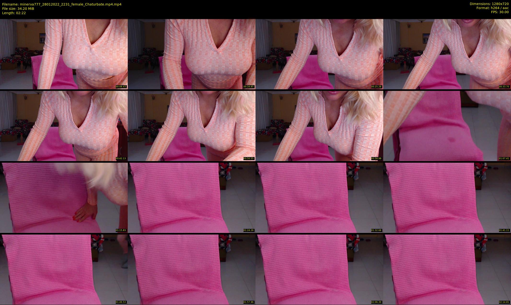 minerva777 — 3 minute Chaturbate female cam show recording, 720p, Jan 28, 2022