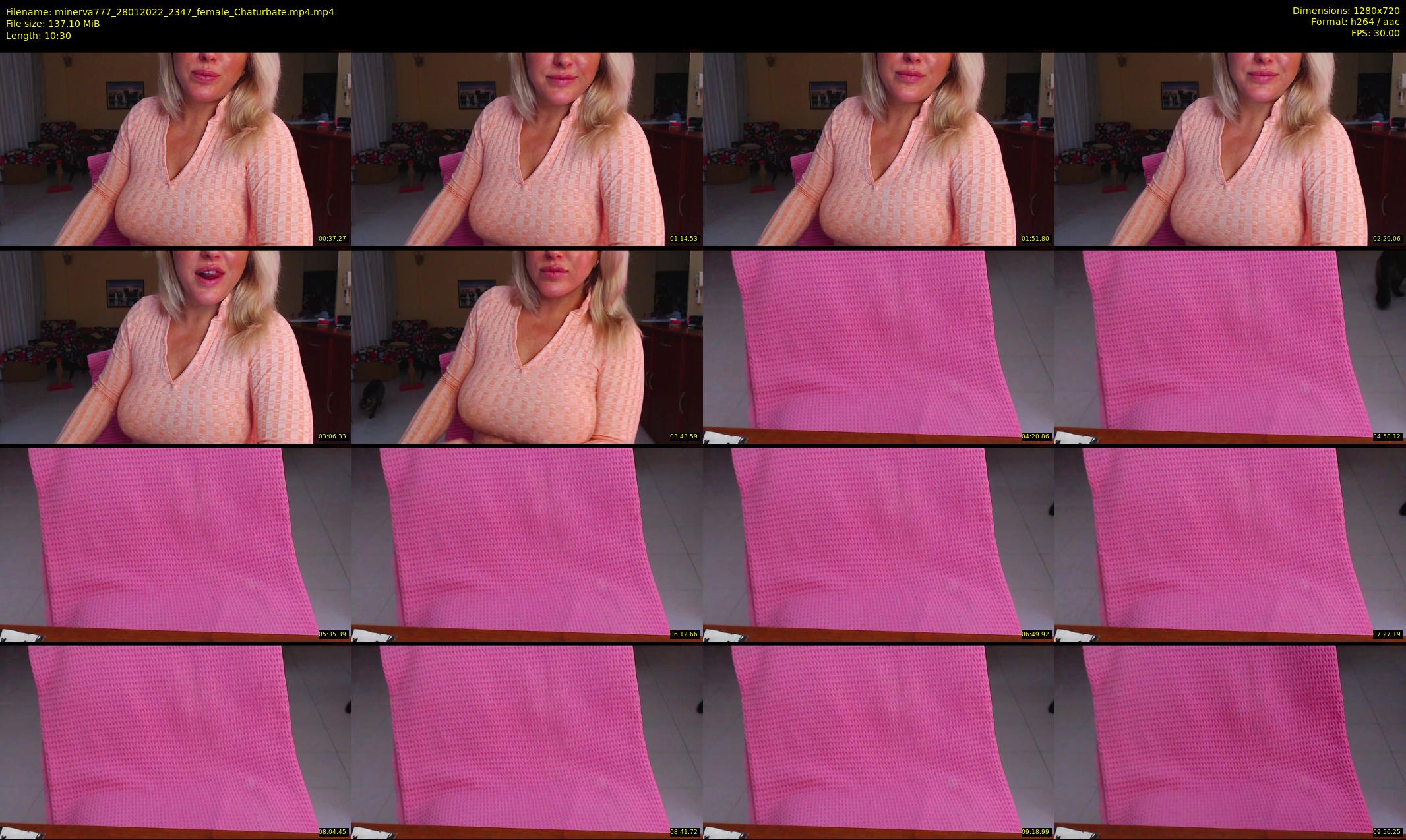 minerva777 — 11 minute Chaturbate female cam show recording, 720p, Jan 28, 2022