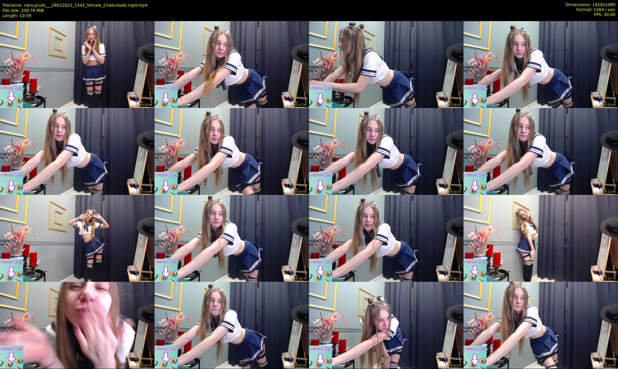nancycute__ — 11 minute Chaturbate female cam show recording, 1080p, Jan 28, 2022
