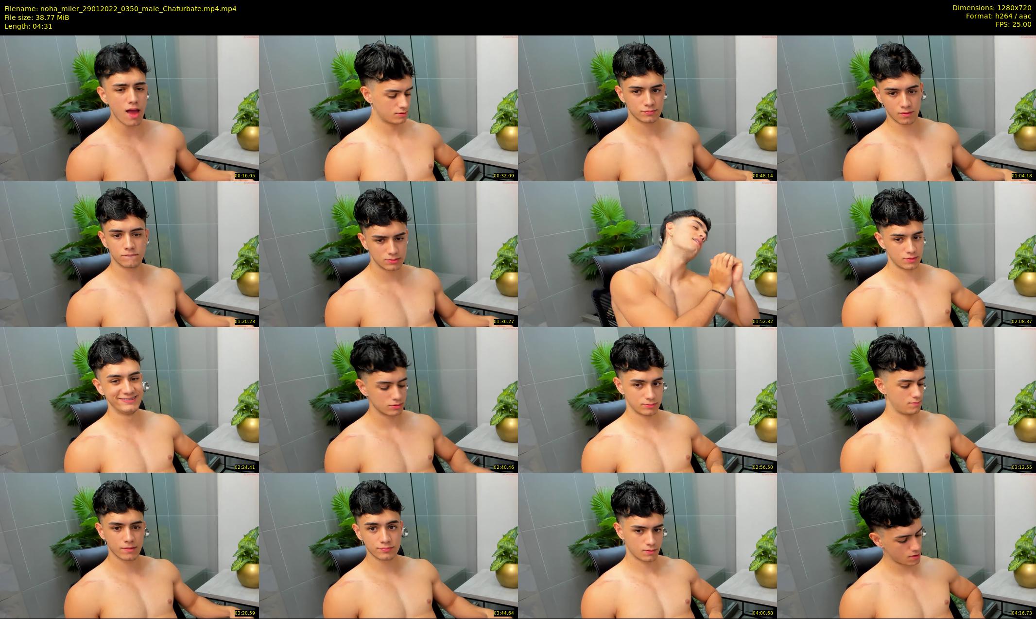 noha_miler — 5 minute Chaturbate male cam show recording, 720p, Jan 29, 2022