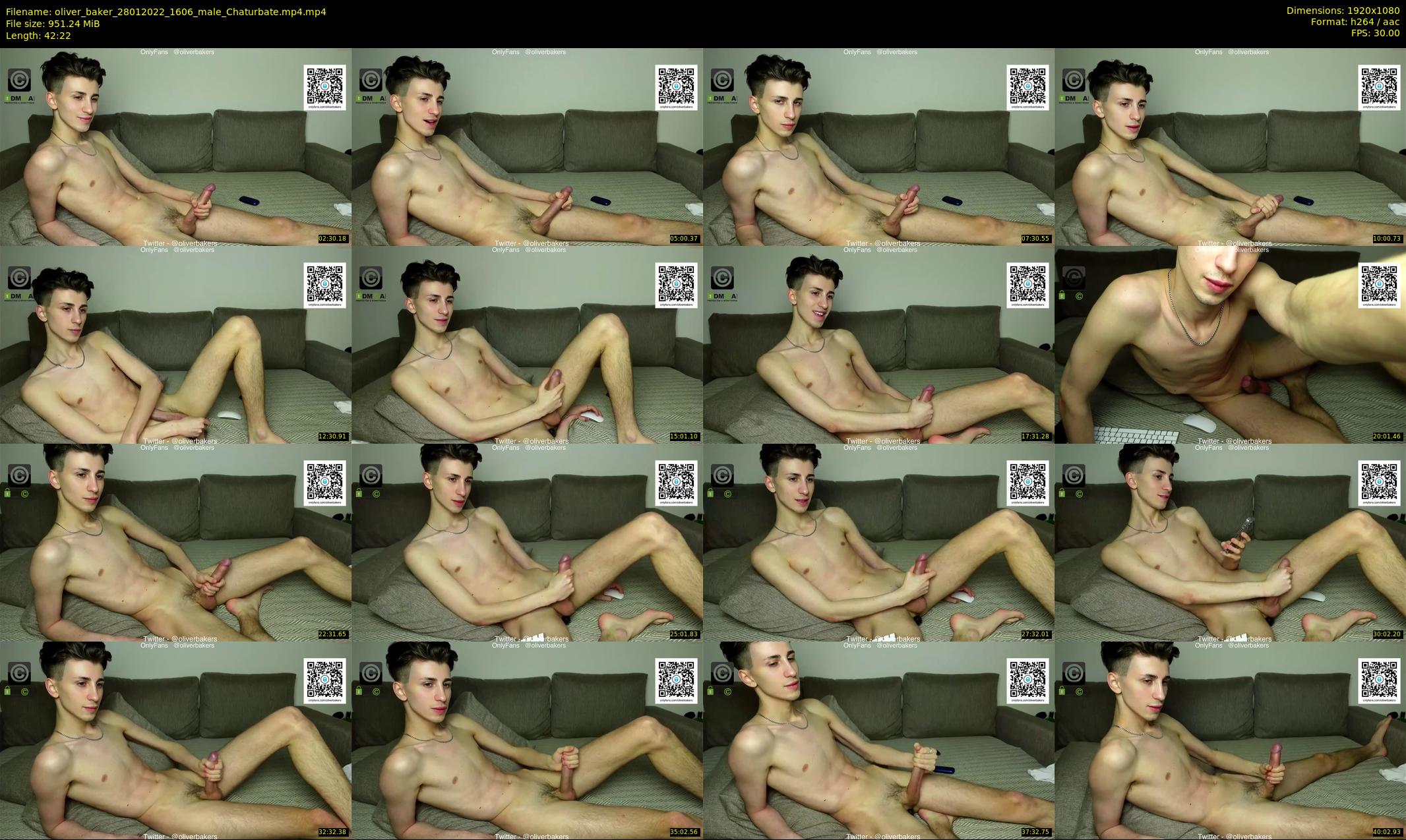 oliver_baker — 43 minute Chaturbate male cam show recording, 1080p, Jan 28, 2022
