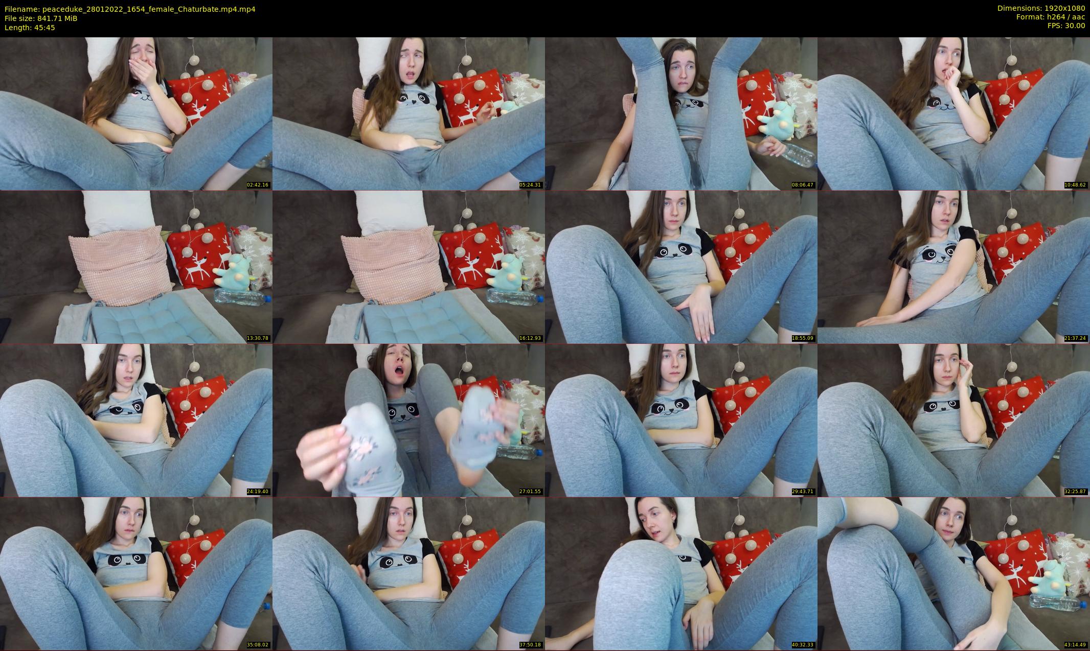 peaceduke — 46 minute Chaturbate female cam show recording, 1080p, Jan 28, 2022