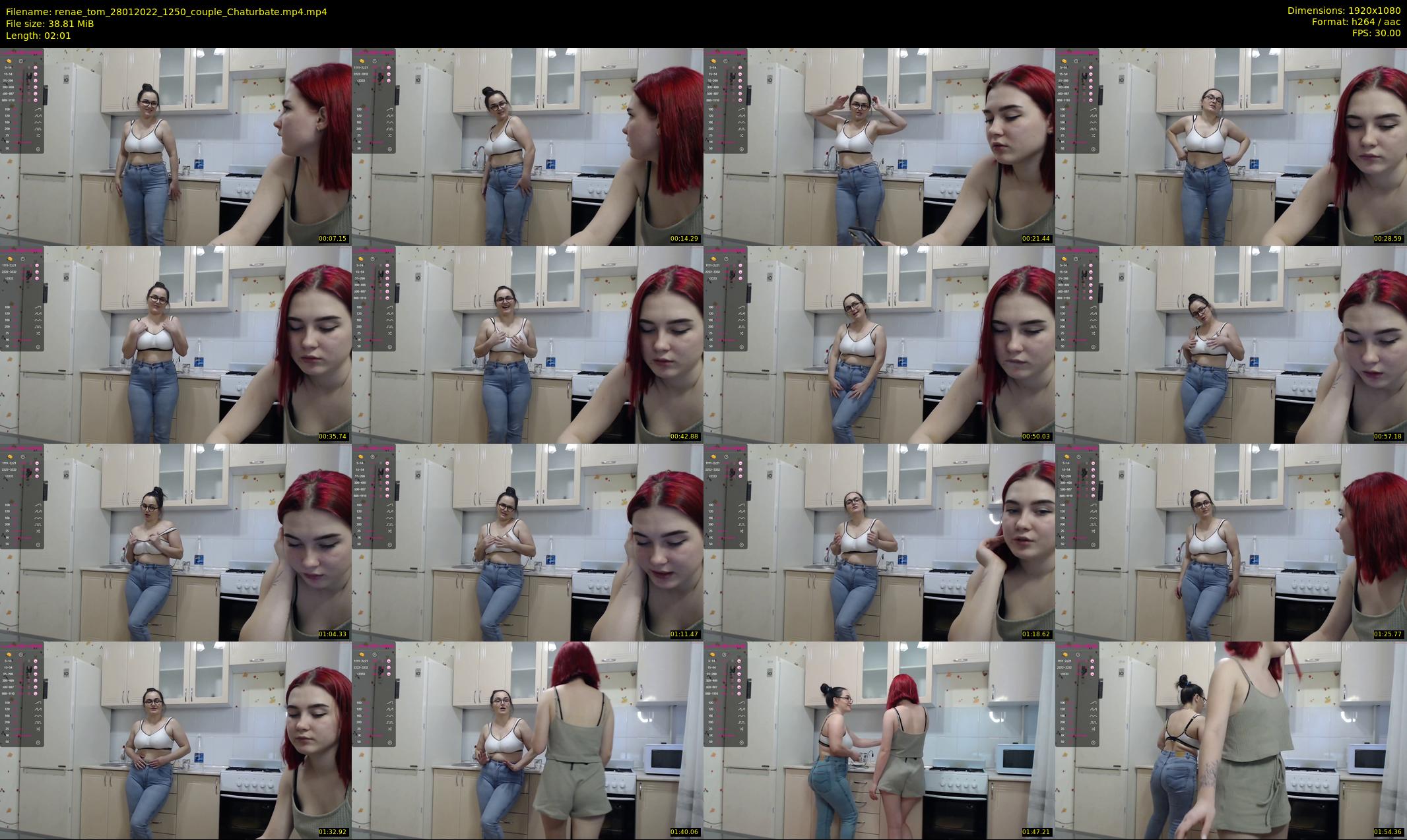 renae_tom — 3 minute Chaturbate couple cam show recording, 1080p, Jan 28, 2022
