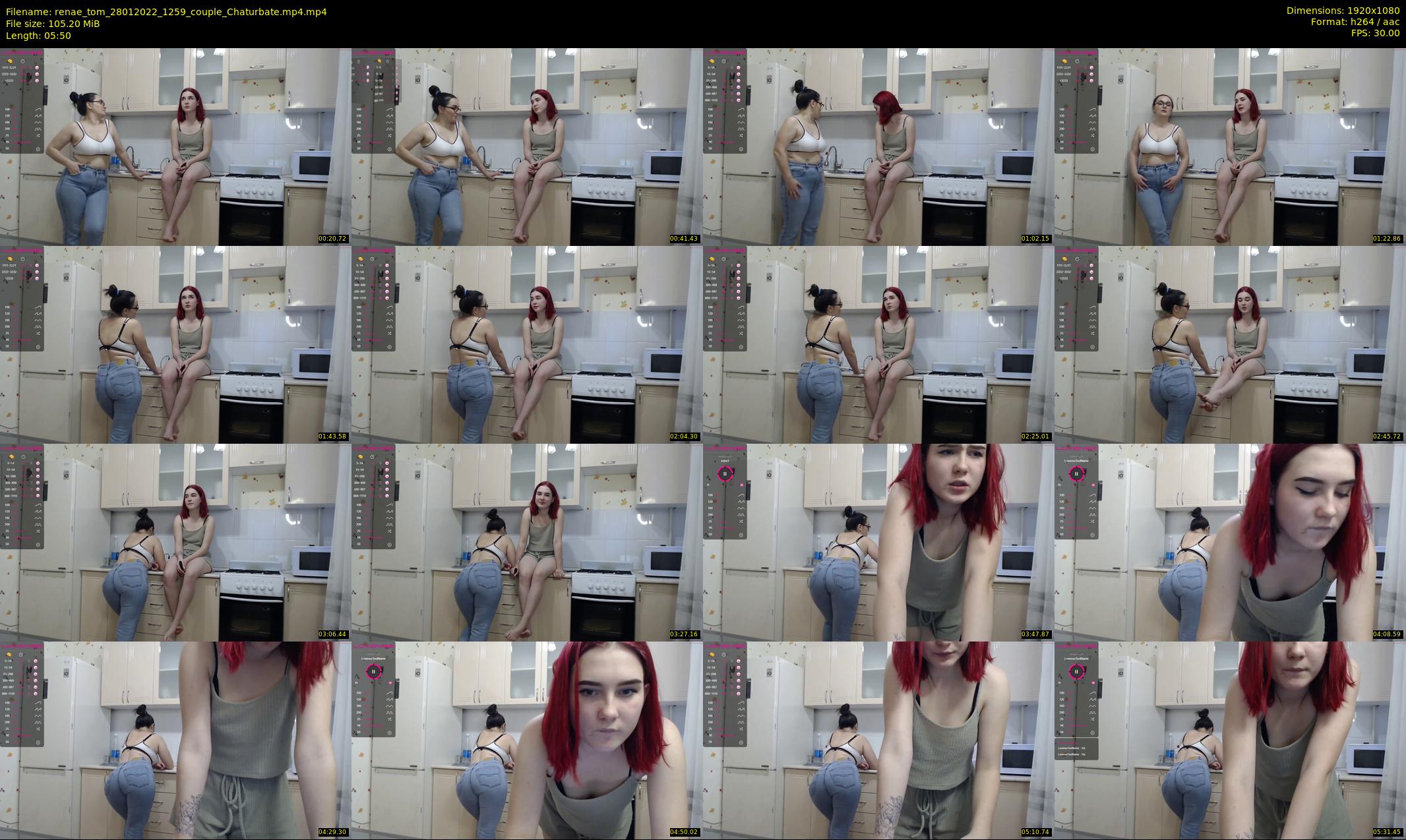 renae_tom — 6 minute Chaturbate couple cam show recording, 1080p, Jan 28, 2022
