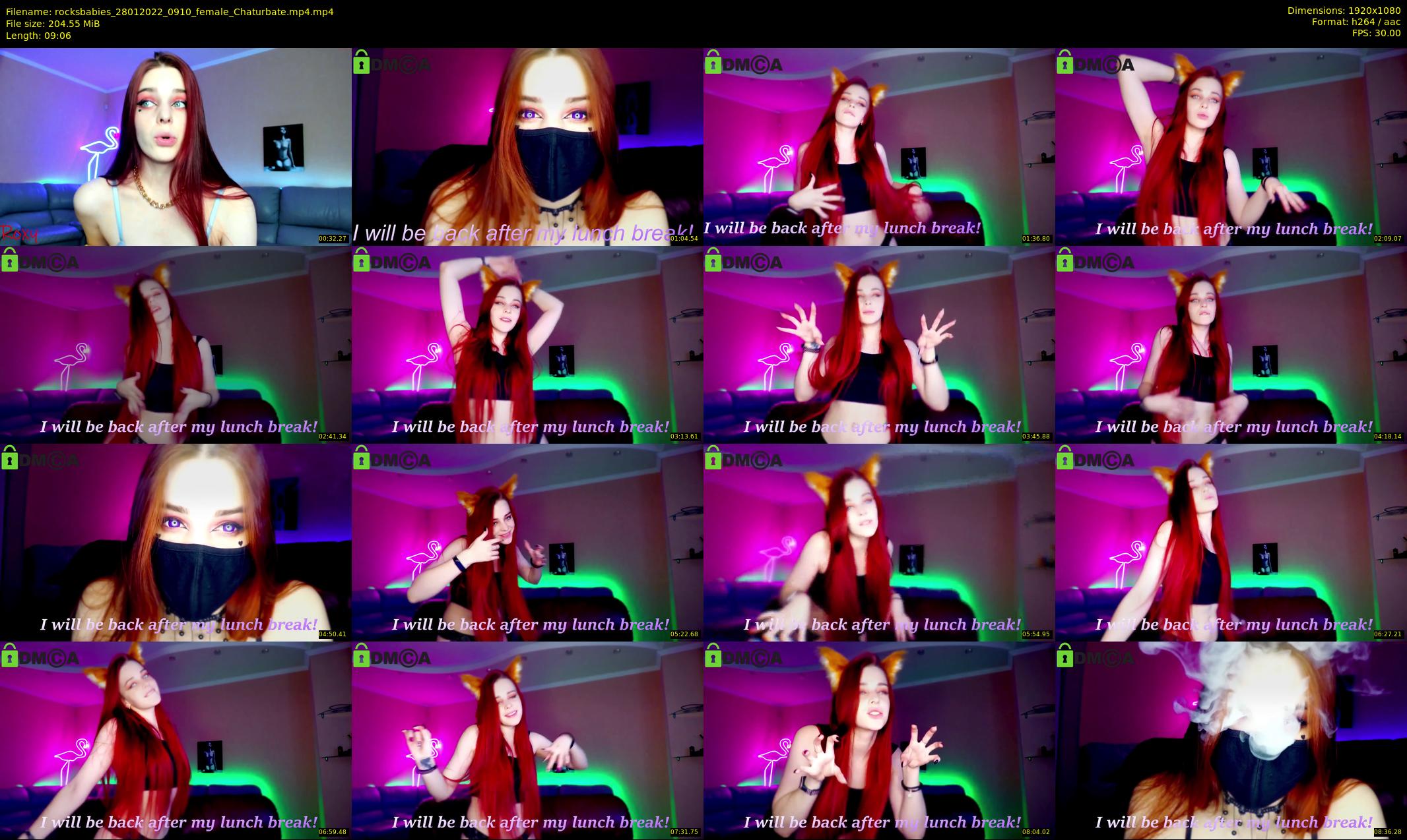 rocksbabies — 10 minute Chaturbate female cam show recording, 1080p, Jan 28, 2022