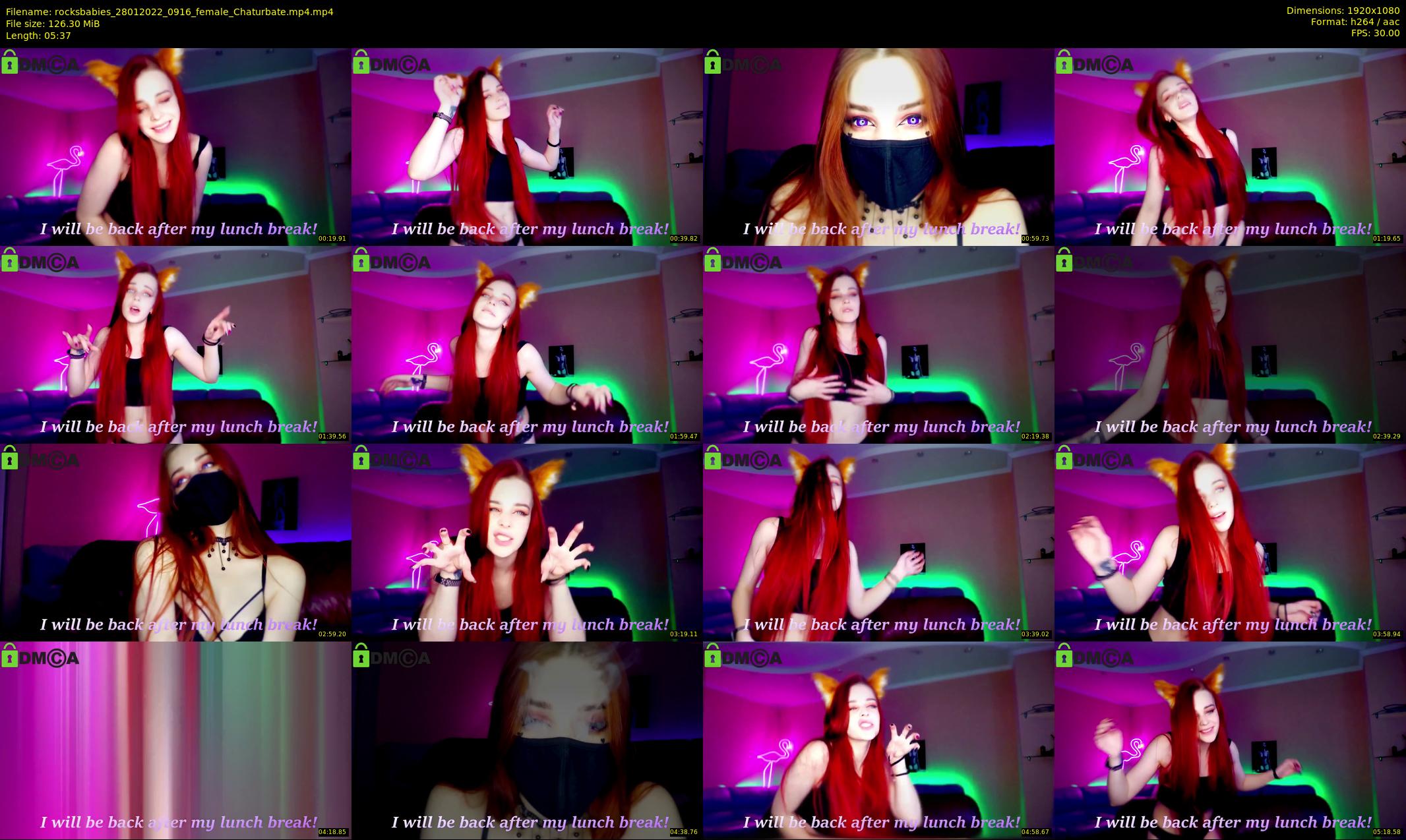rocksbabies — 6 minute Chaturbate female cam show recording, 1080p, Jan 28, 2022